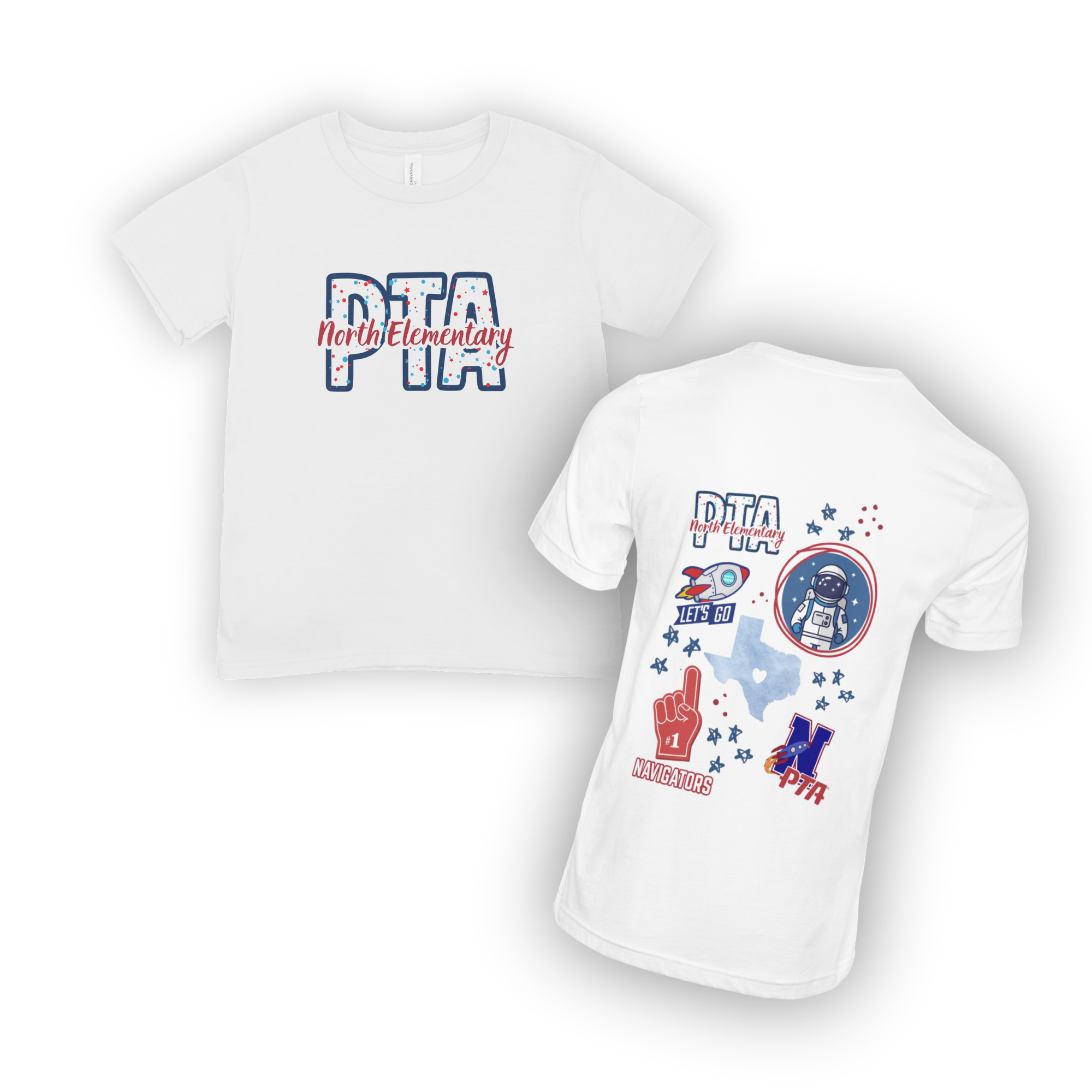 PTA Dots Double sided Tee