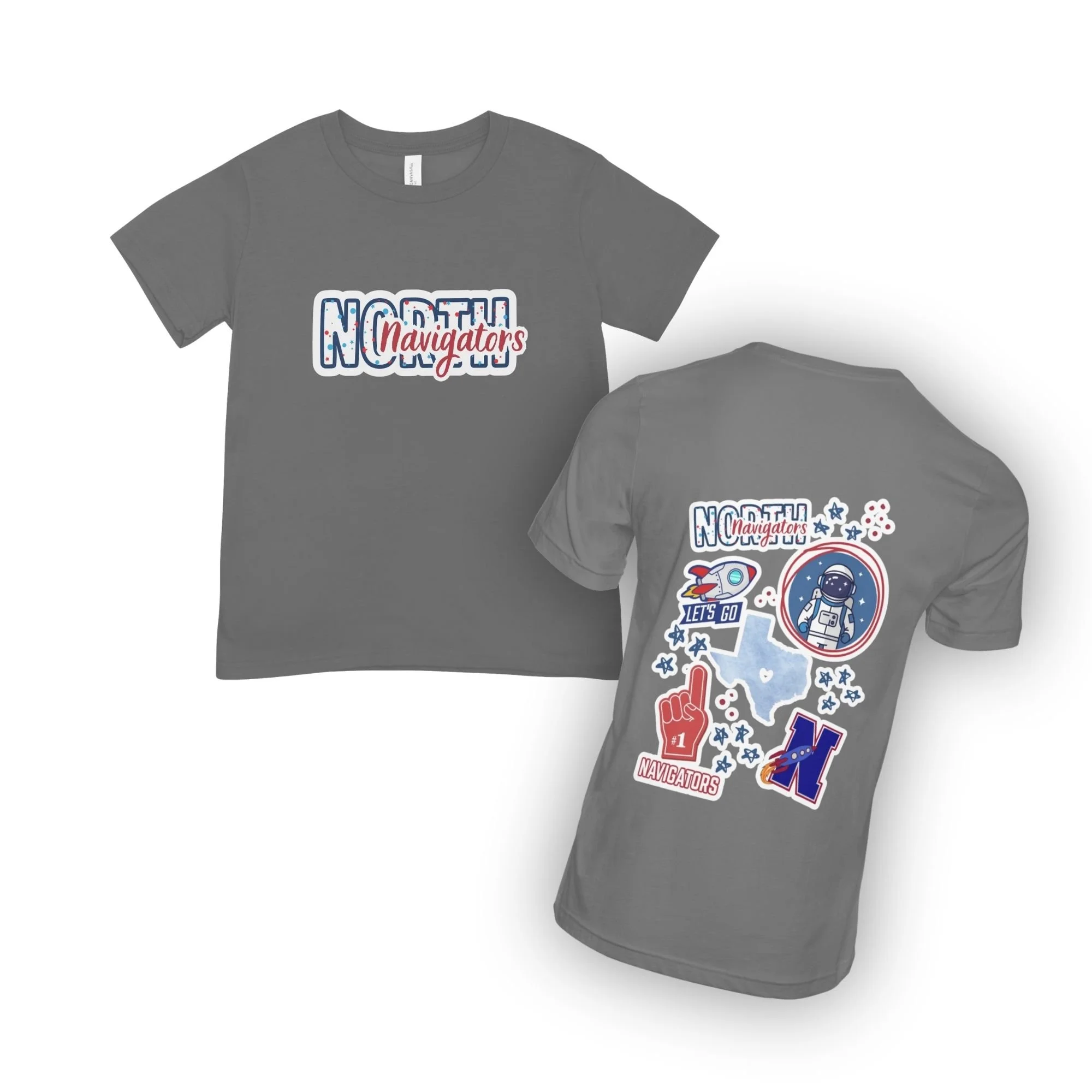 North Dots Double sided Tee