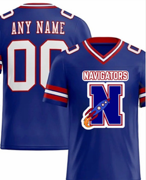 Custom Name Jersey Front and Back