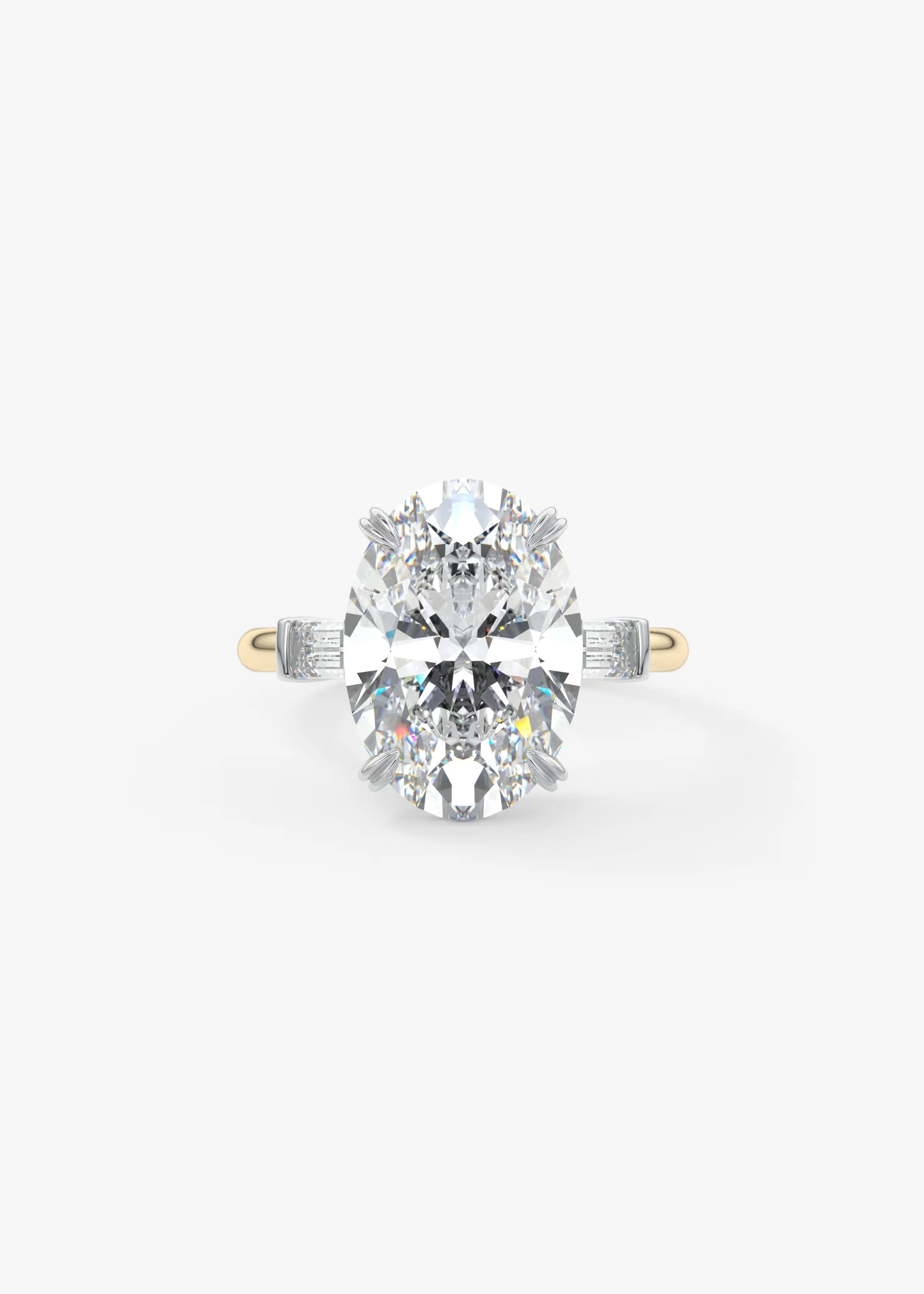 Ring Oval Cut - 5.00 ct | € 6.900 (Lab) | Mehr Ansichten →