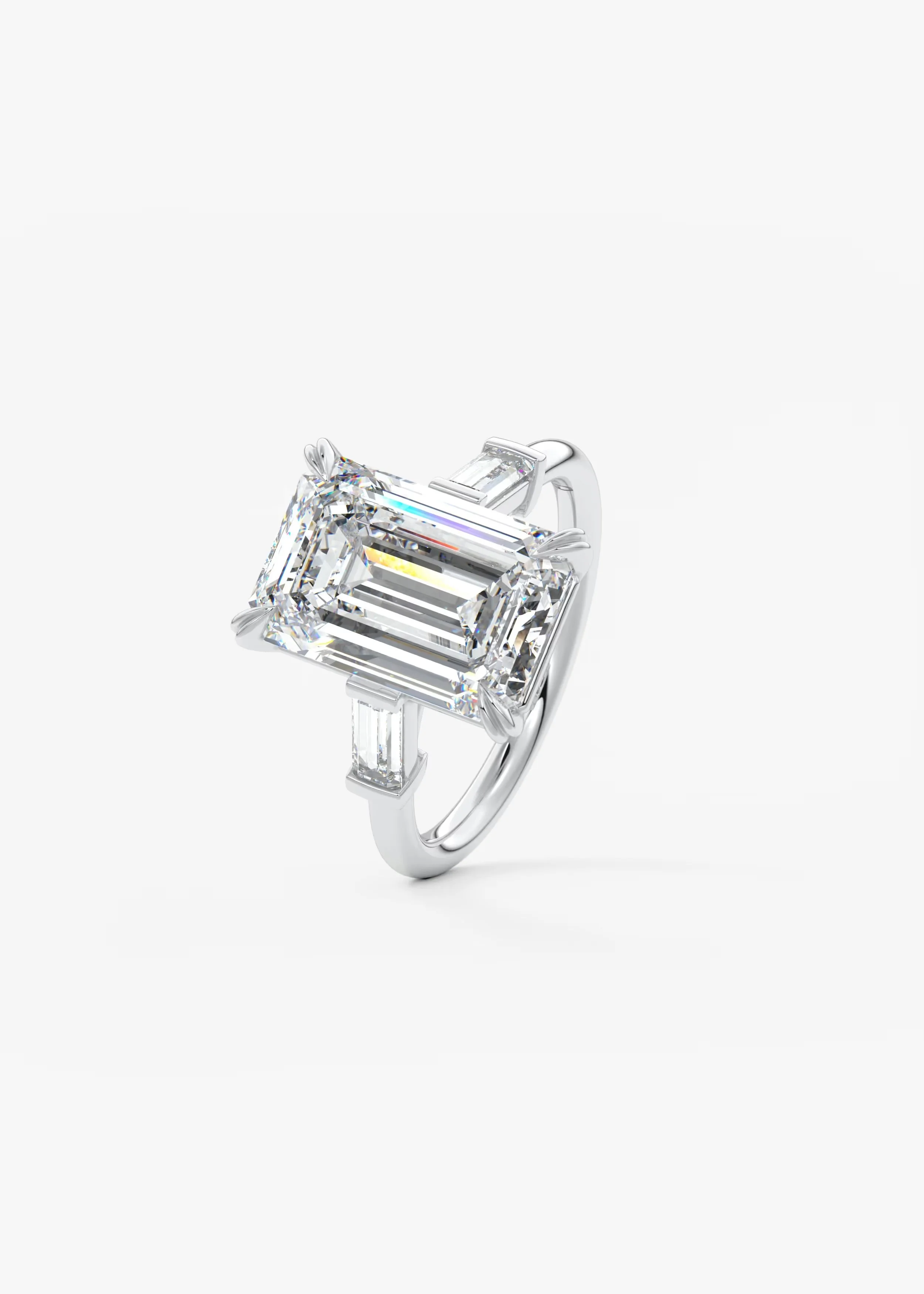 Emerald Cut · 5,00 ct · Labordiamant