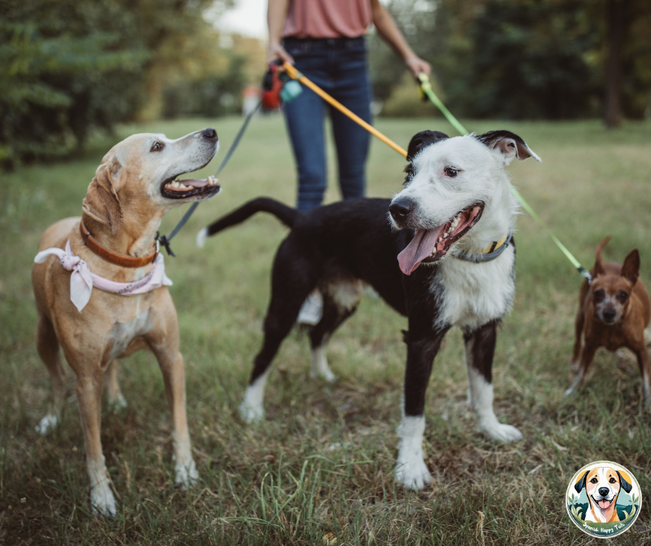 How do rescue dogs travel from Spain to the UK?
