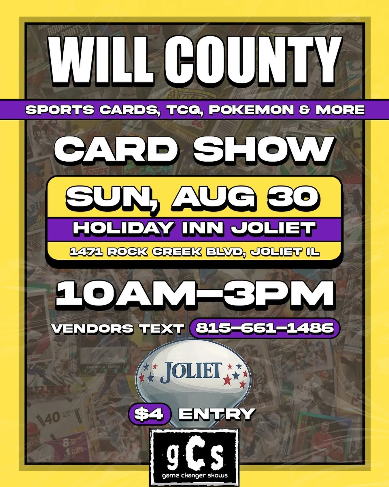 Will County Joliet Show (Game Changer Shows)