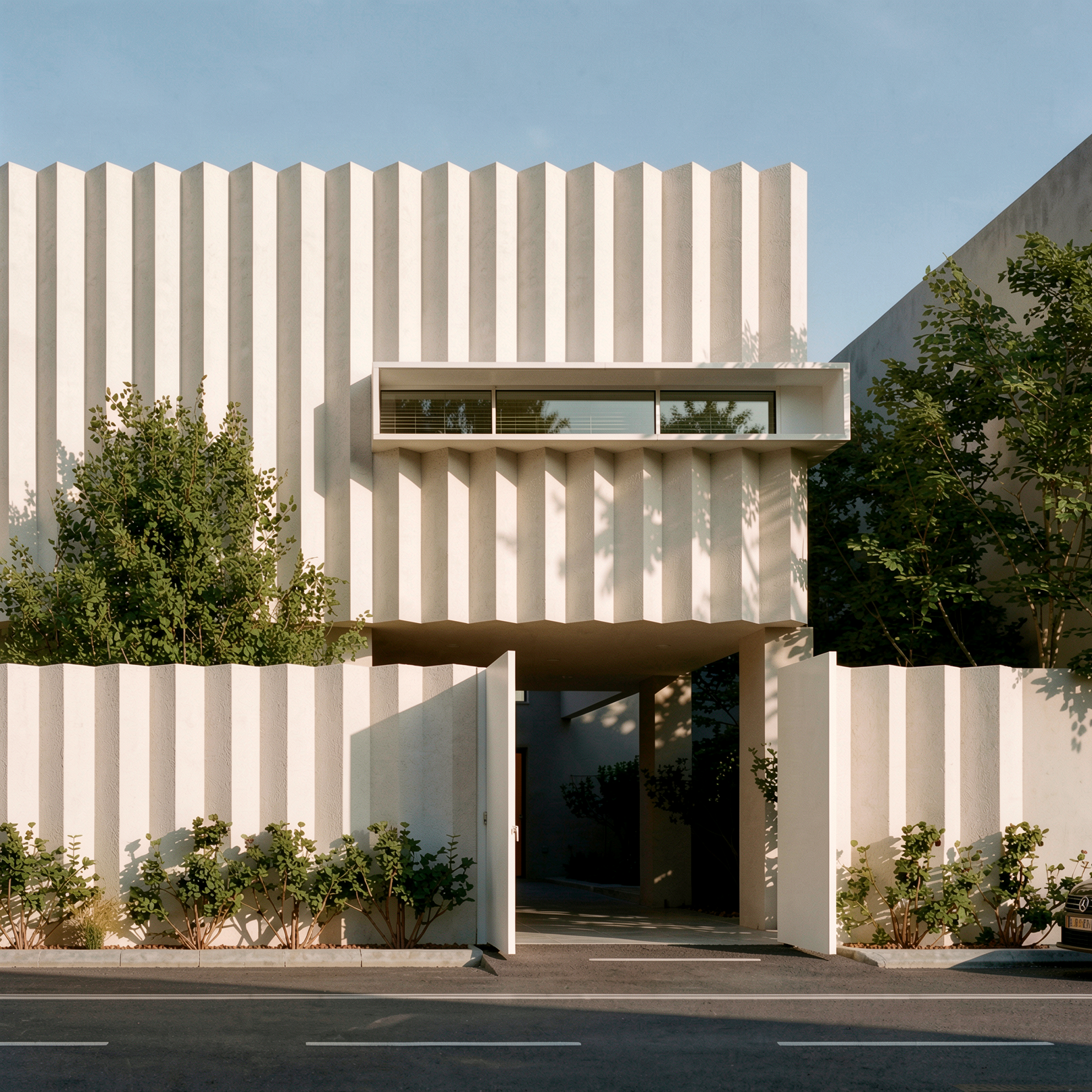 An image of The Fluted House