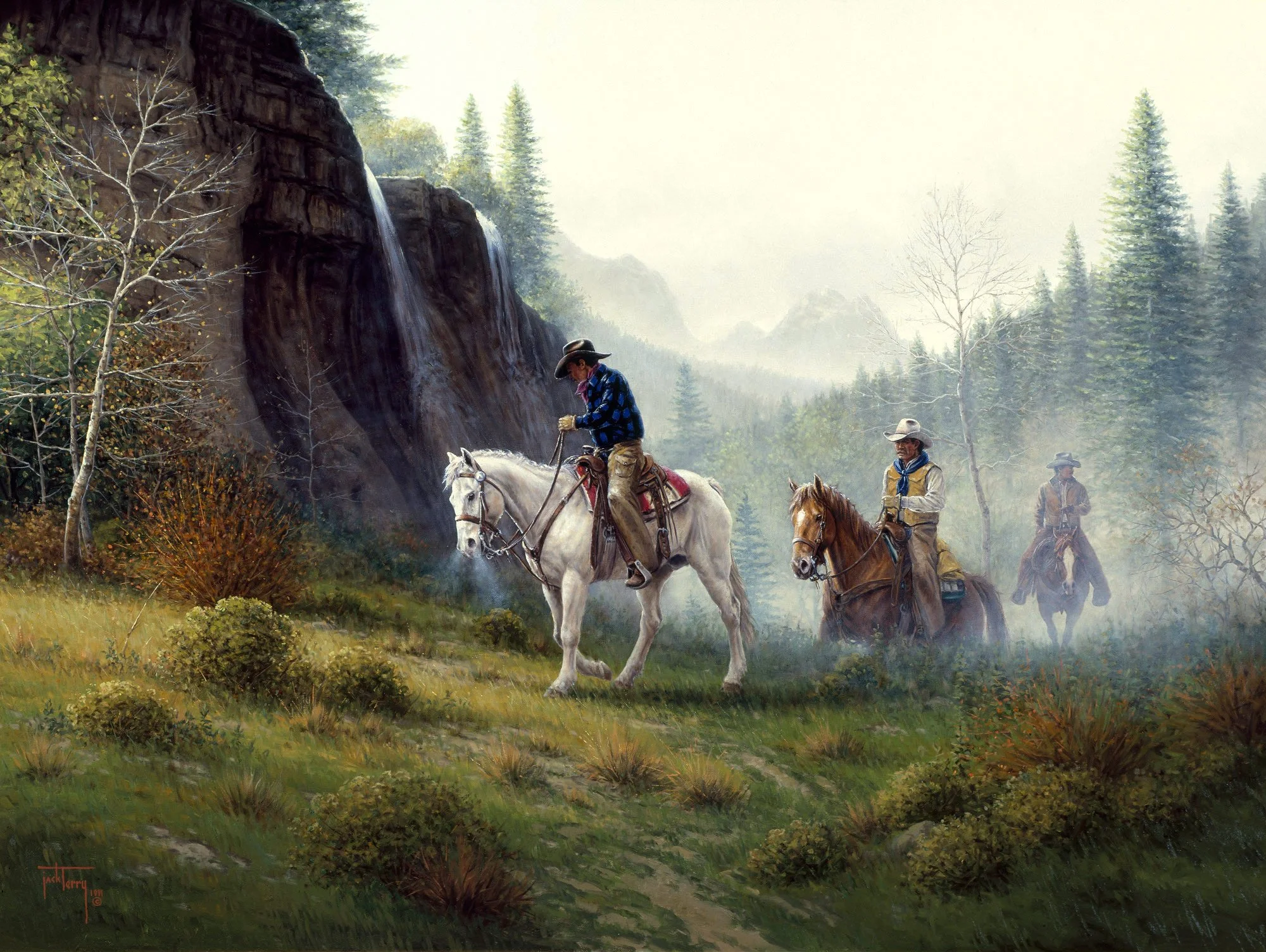 Riding the Saugre de Cristos
