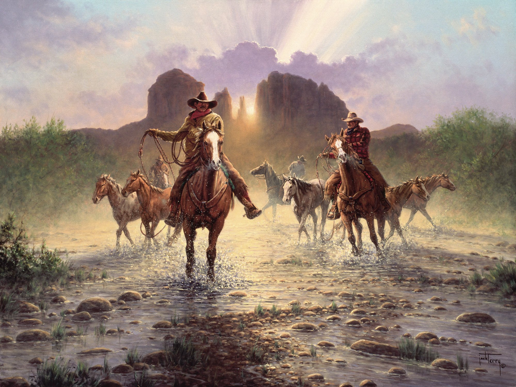 Rustling Mustangs