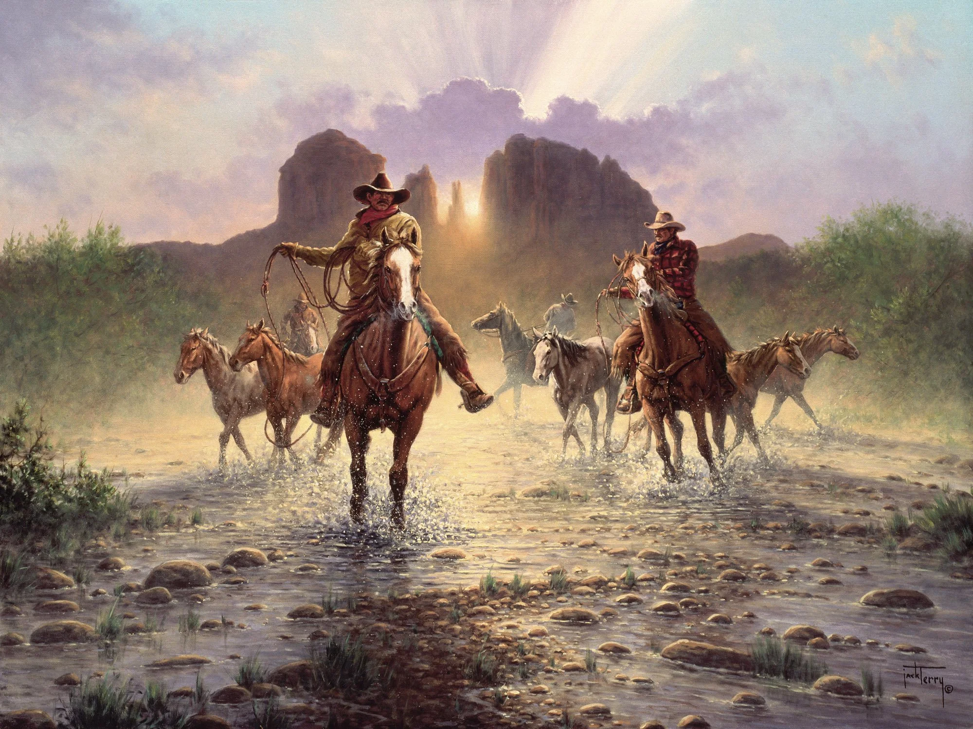 Rustling Mustangs