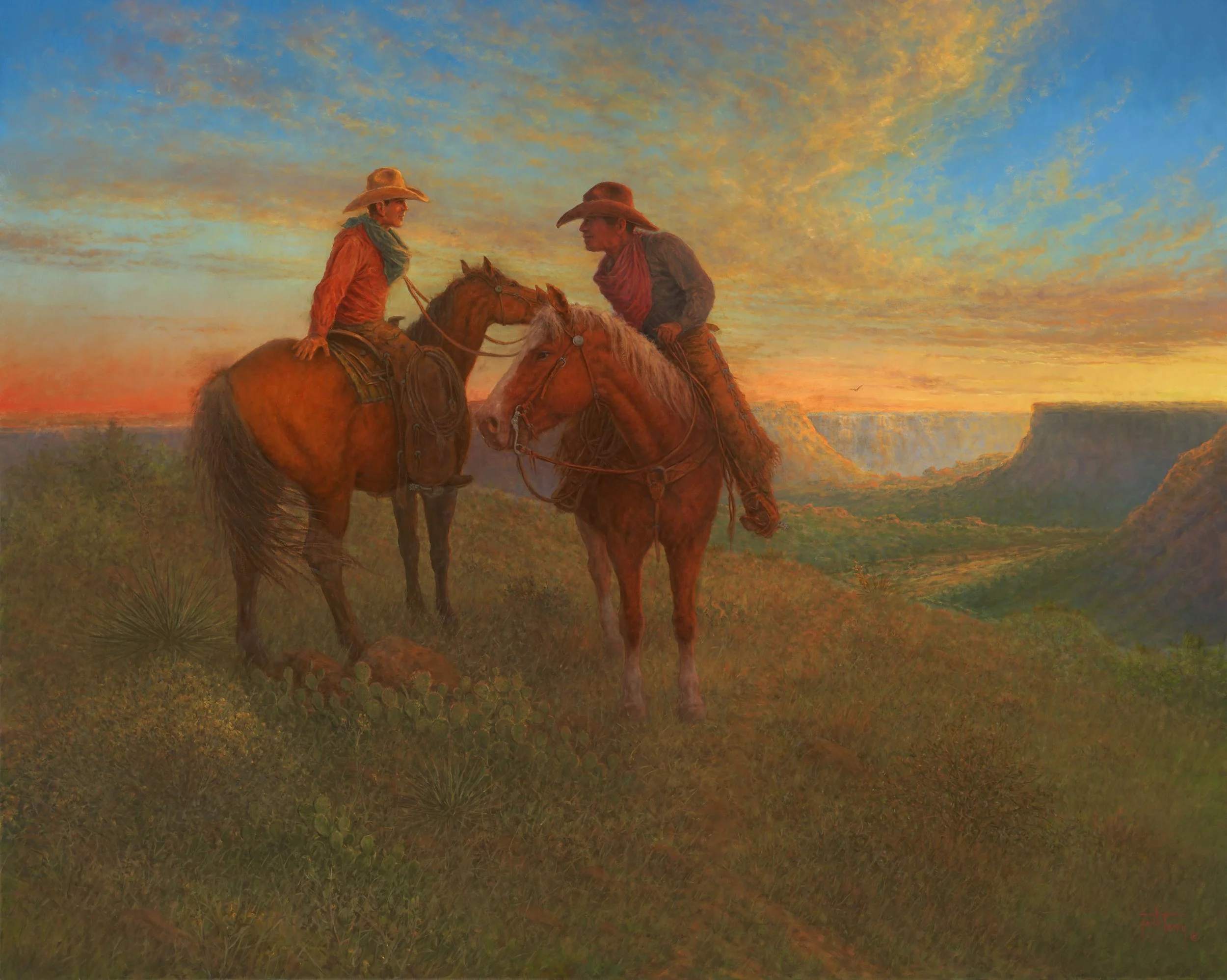 A Long Day in the Saddle
