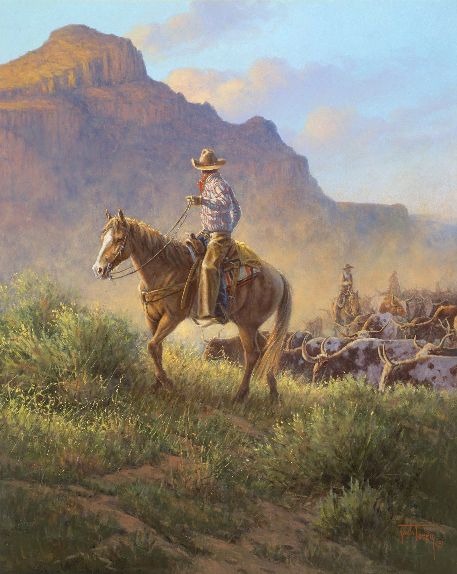 Tall in the Saddle