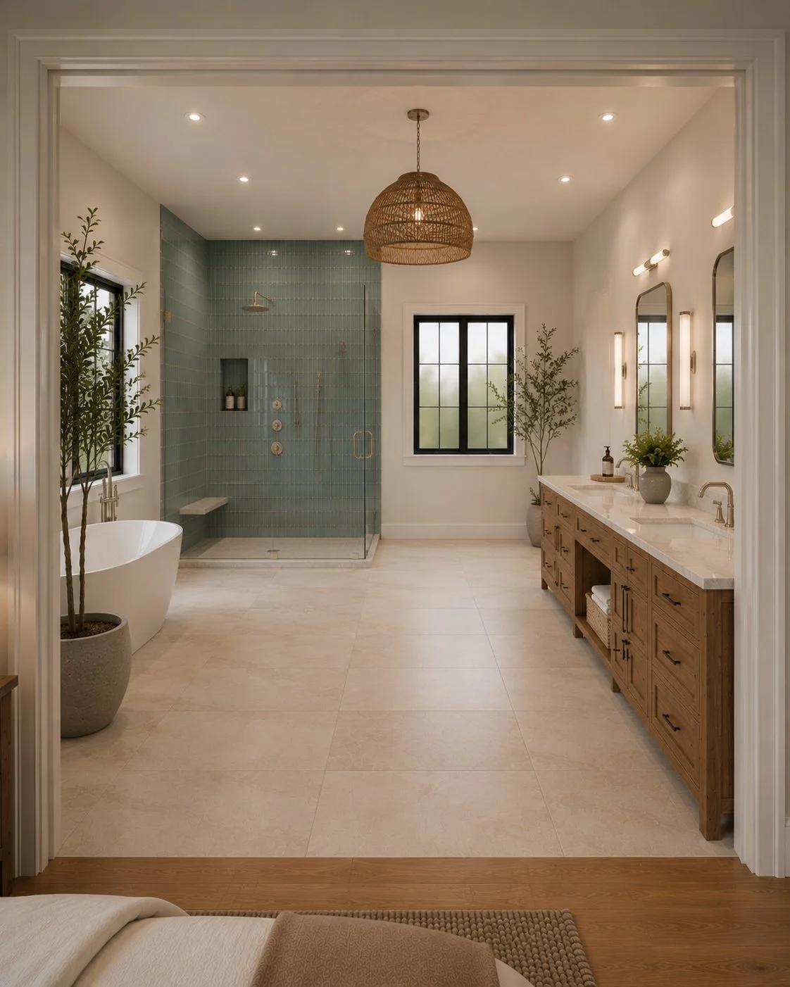 Primary bathroom at 3150 Glengold Dr.