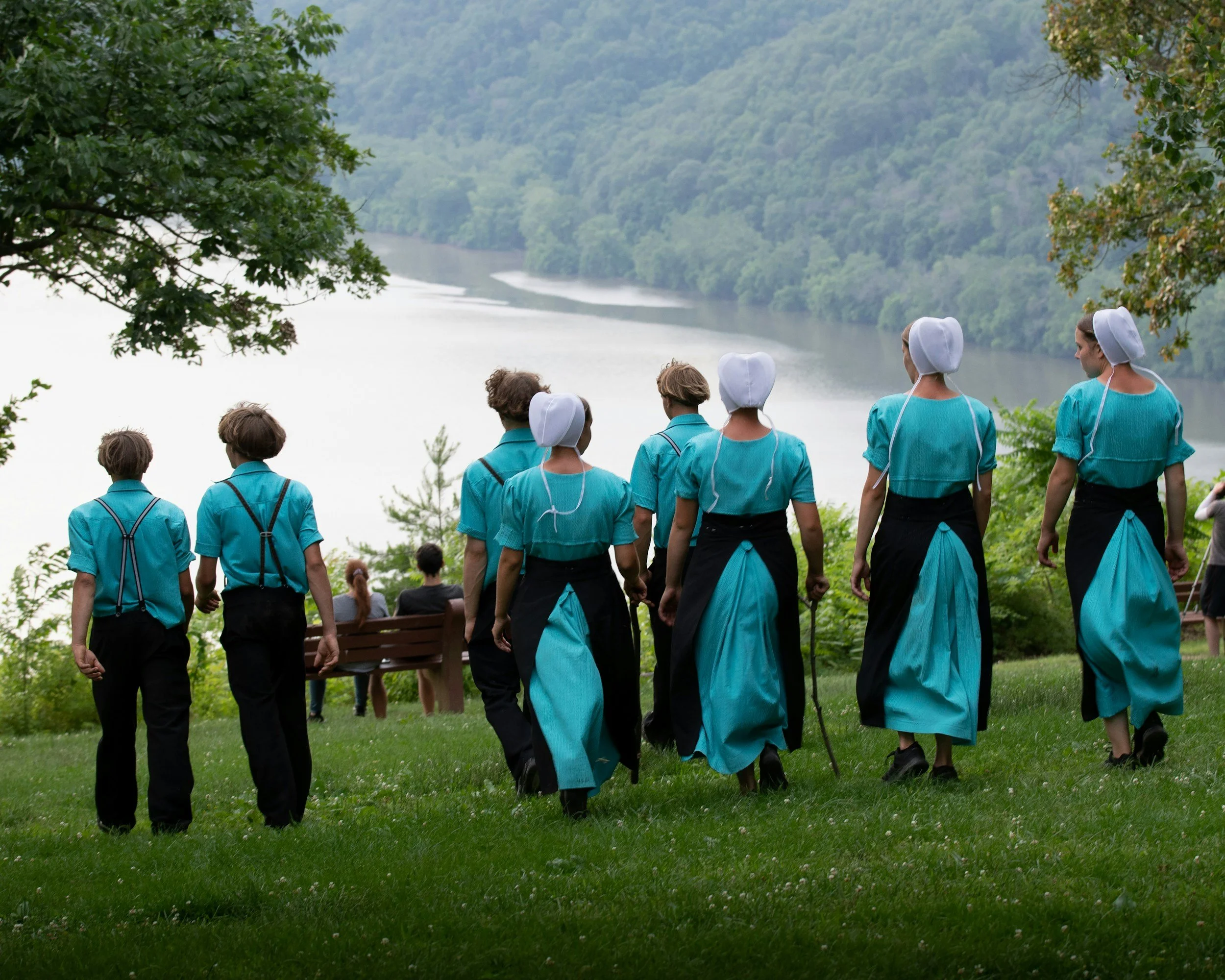 Amish children