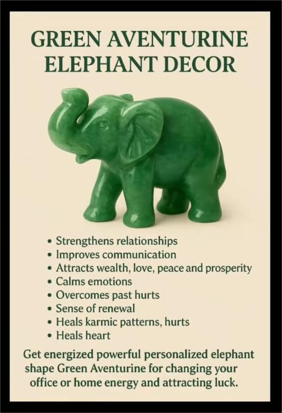 Green Aventurine for Success, Happiness, missing Number 5