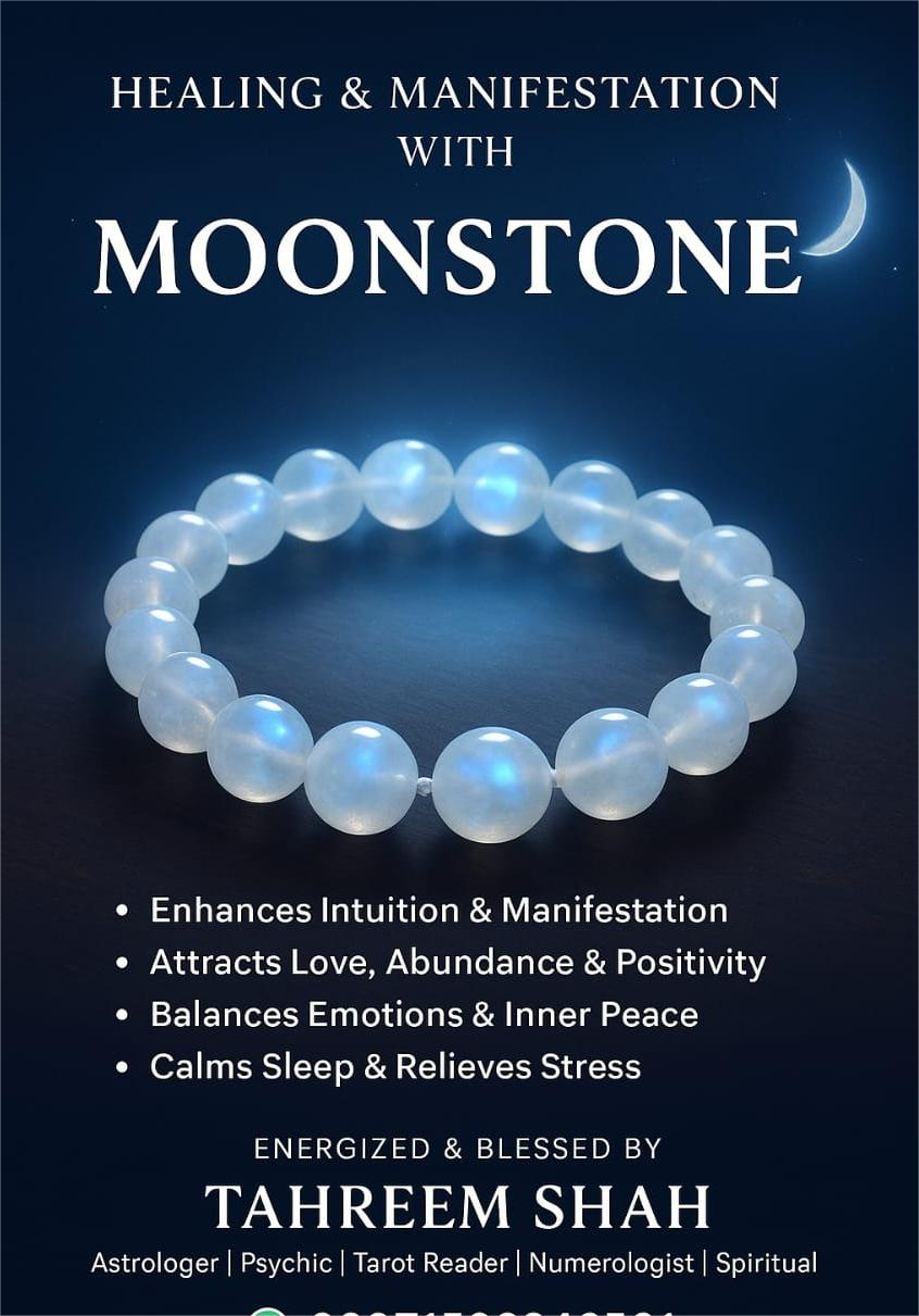Personalized & Energized Moonstone