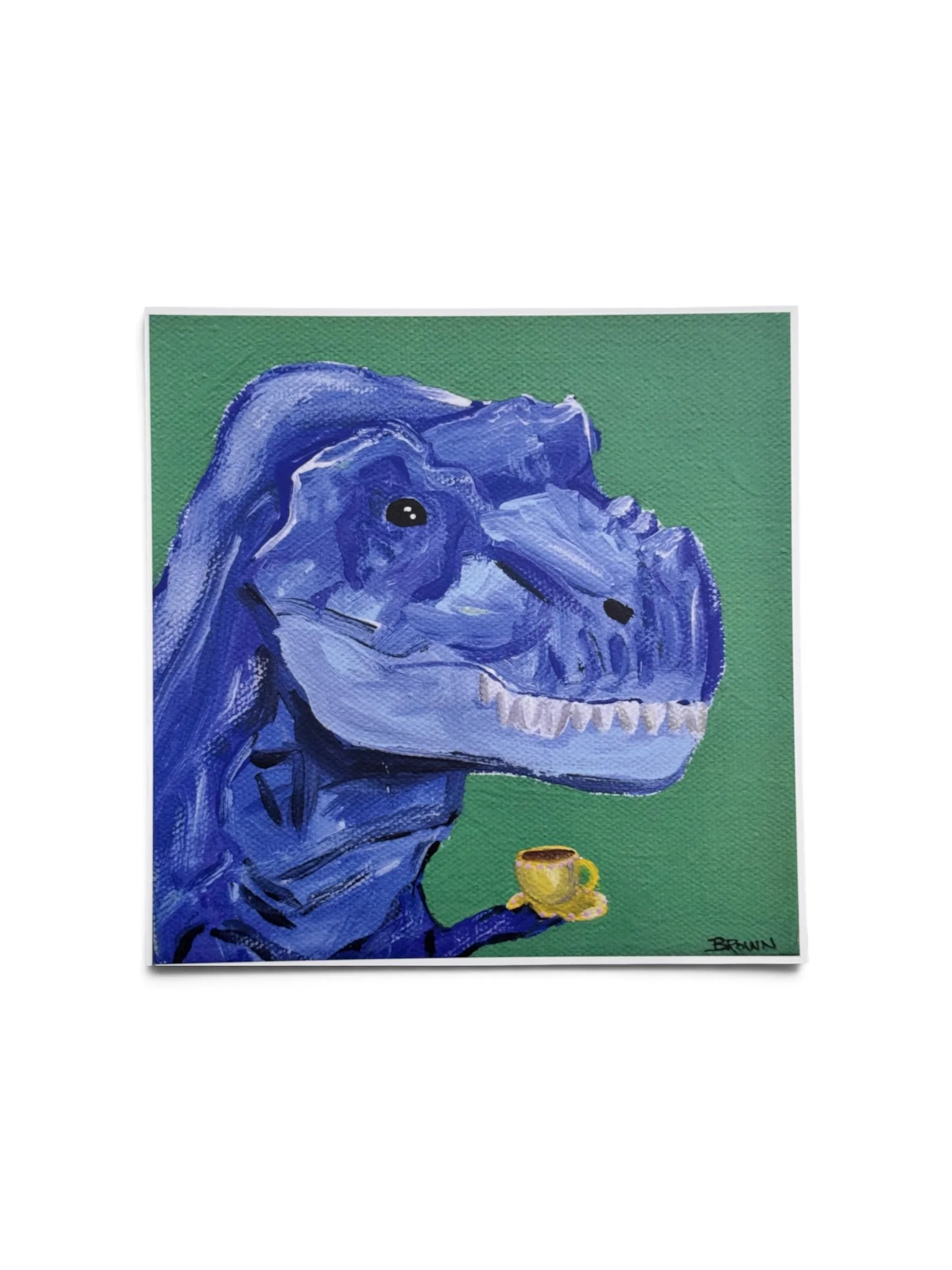 Tea-Rex Print