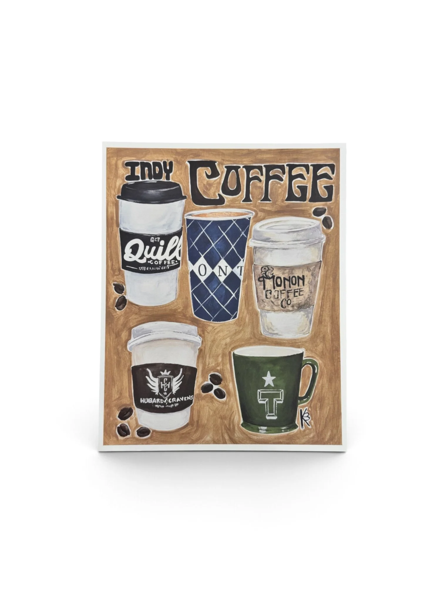 Indy Coffee Lover Print