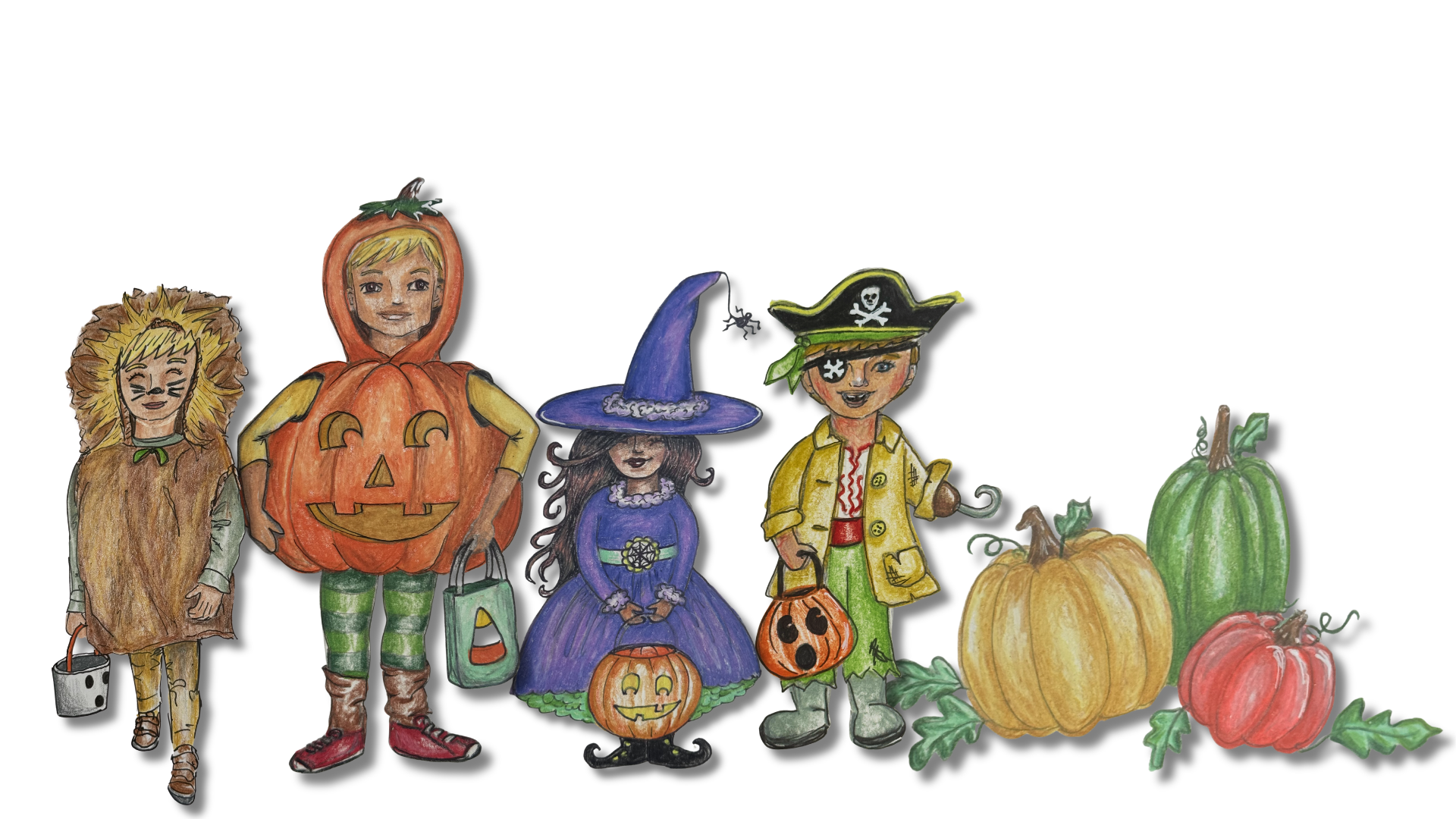 Spooky Cute Coloring Book