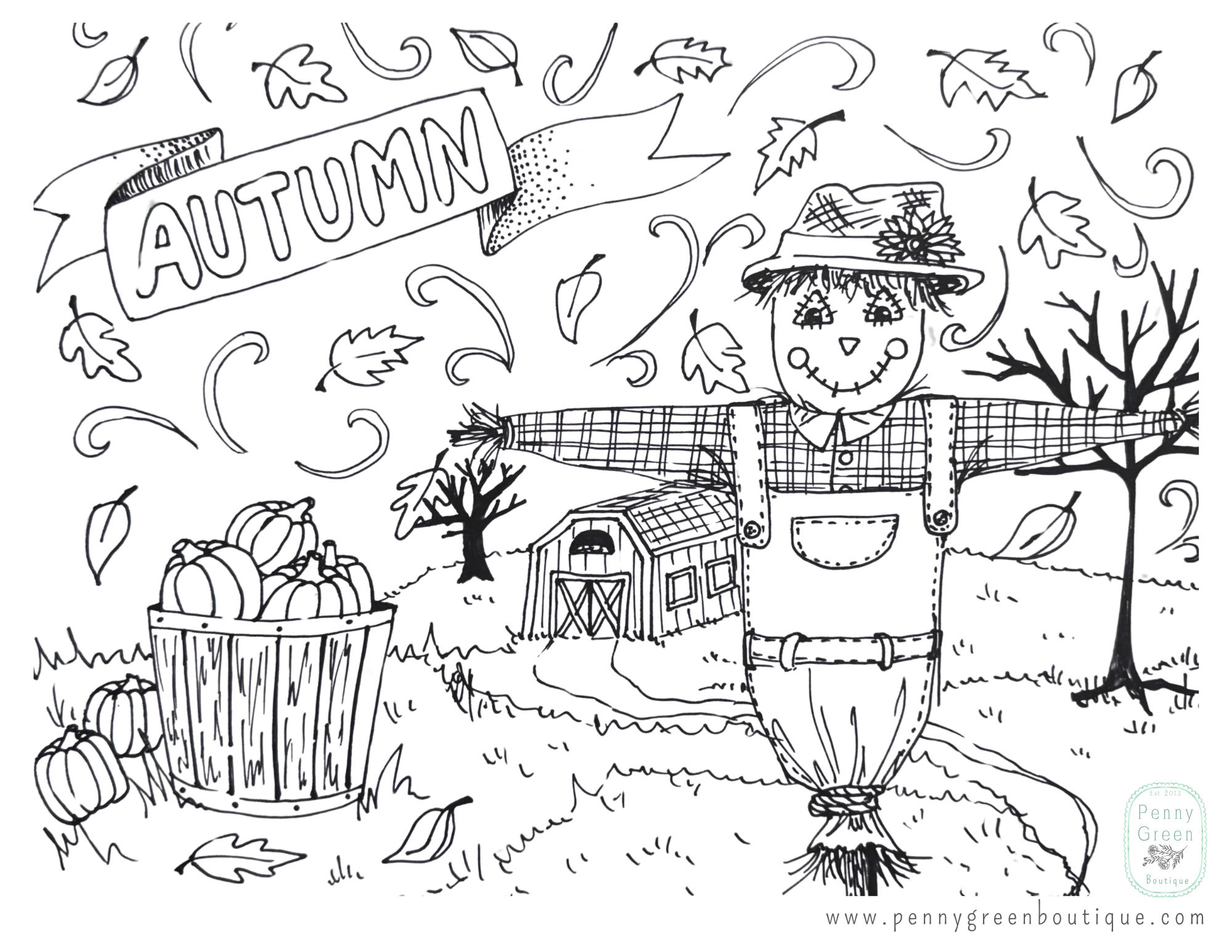 FREE: Printable Coloring Page