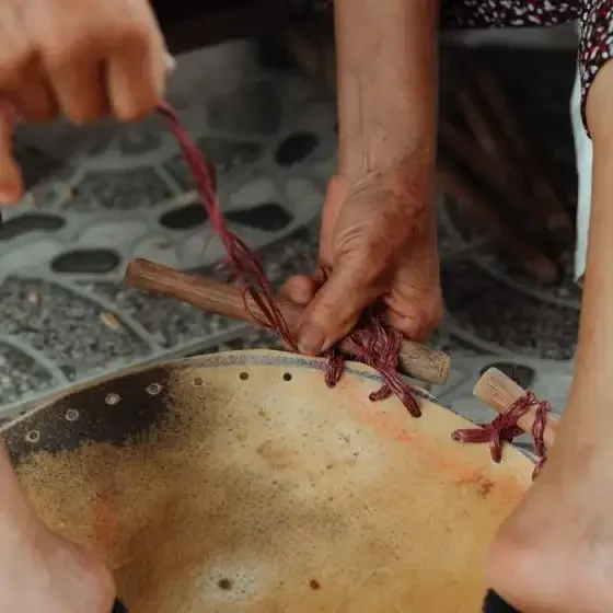 Native American Drum Making