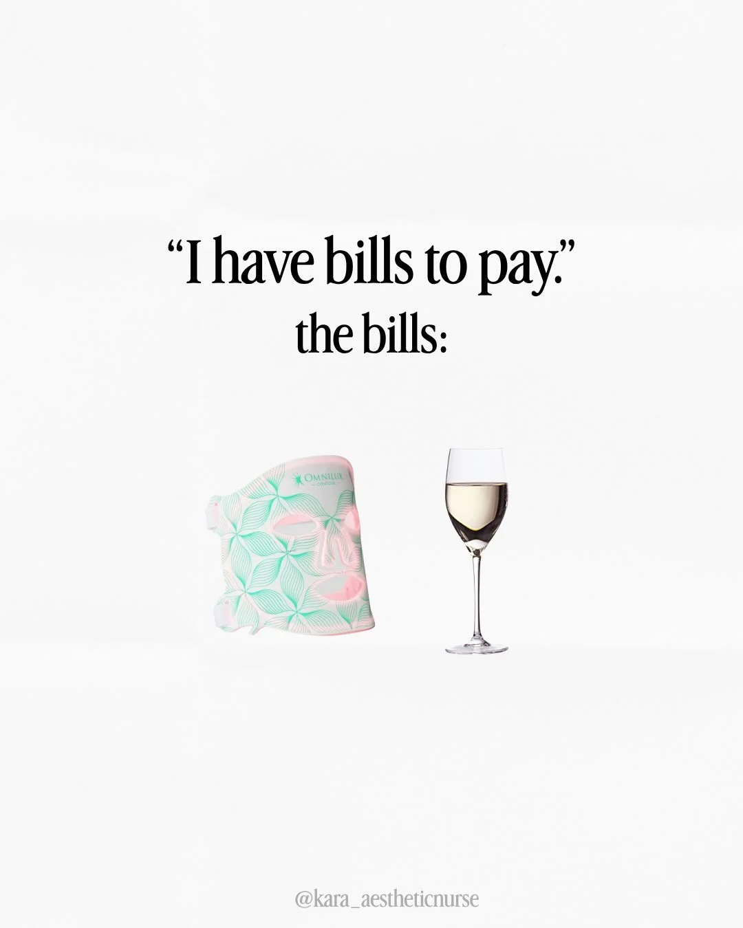 Bills keep getting more expensive, and somehow I&rsquo;m ok with it 😊💉☕️🧴🛍️

🔗In bio