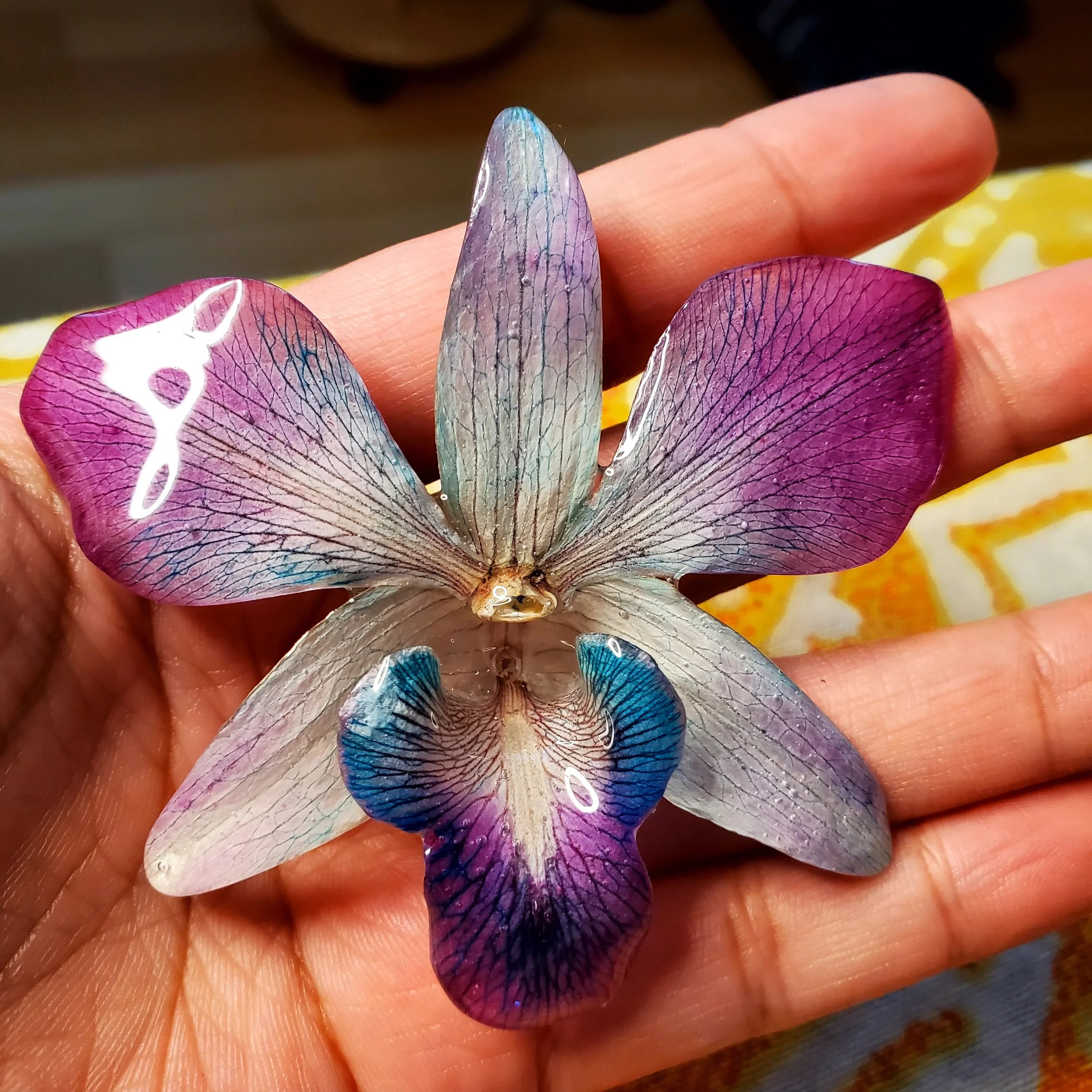 Real Dendrobium Necklace