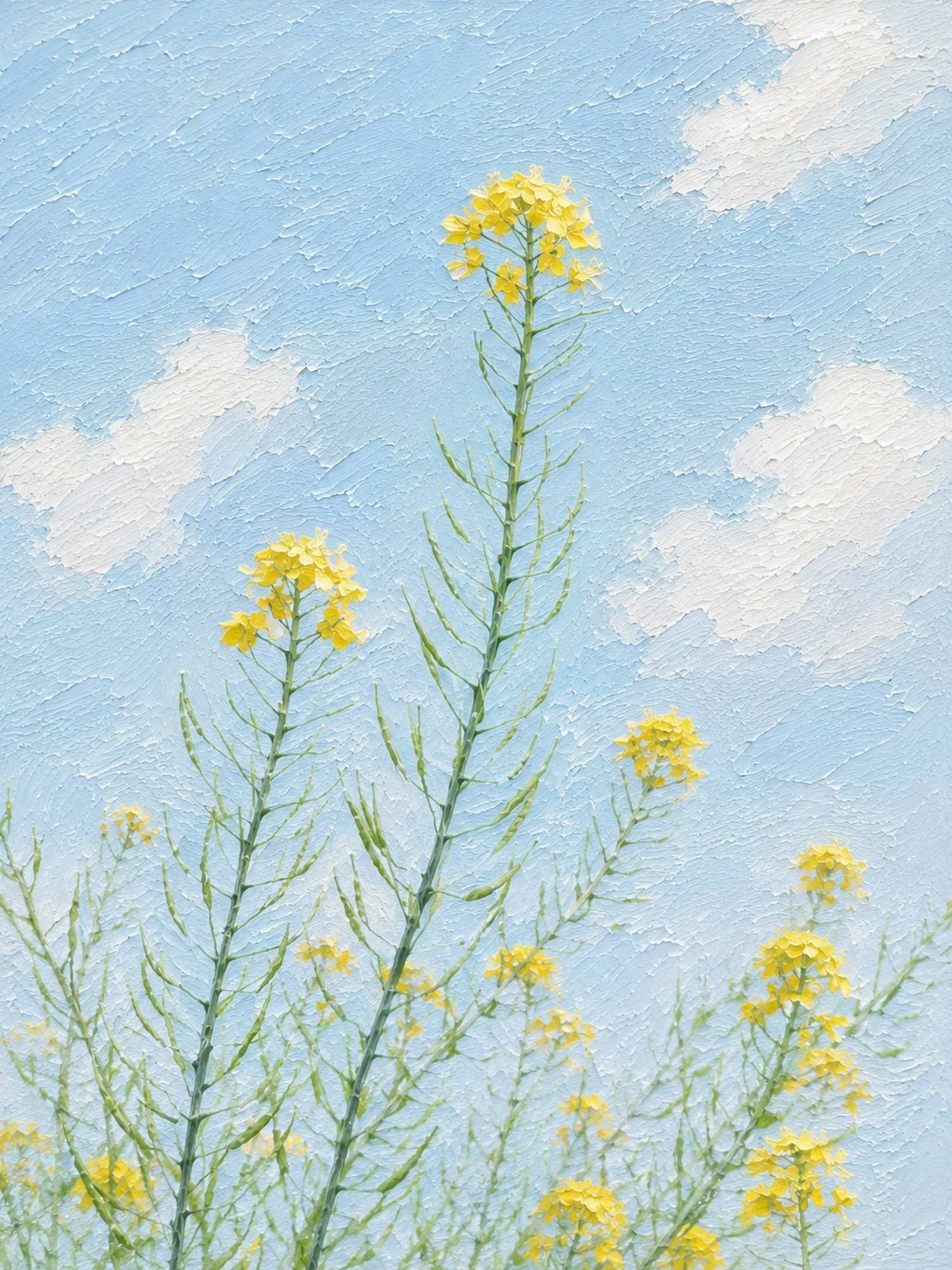 Flowers depicting the beauty of pregnancy