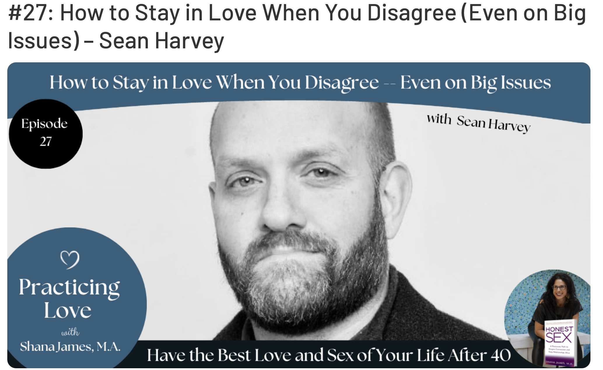 Practicing Love Podcast (June 2025): How to Stay in Love When You Disagree (Even on Big Issues)
