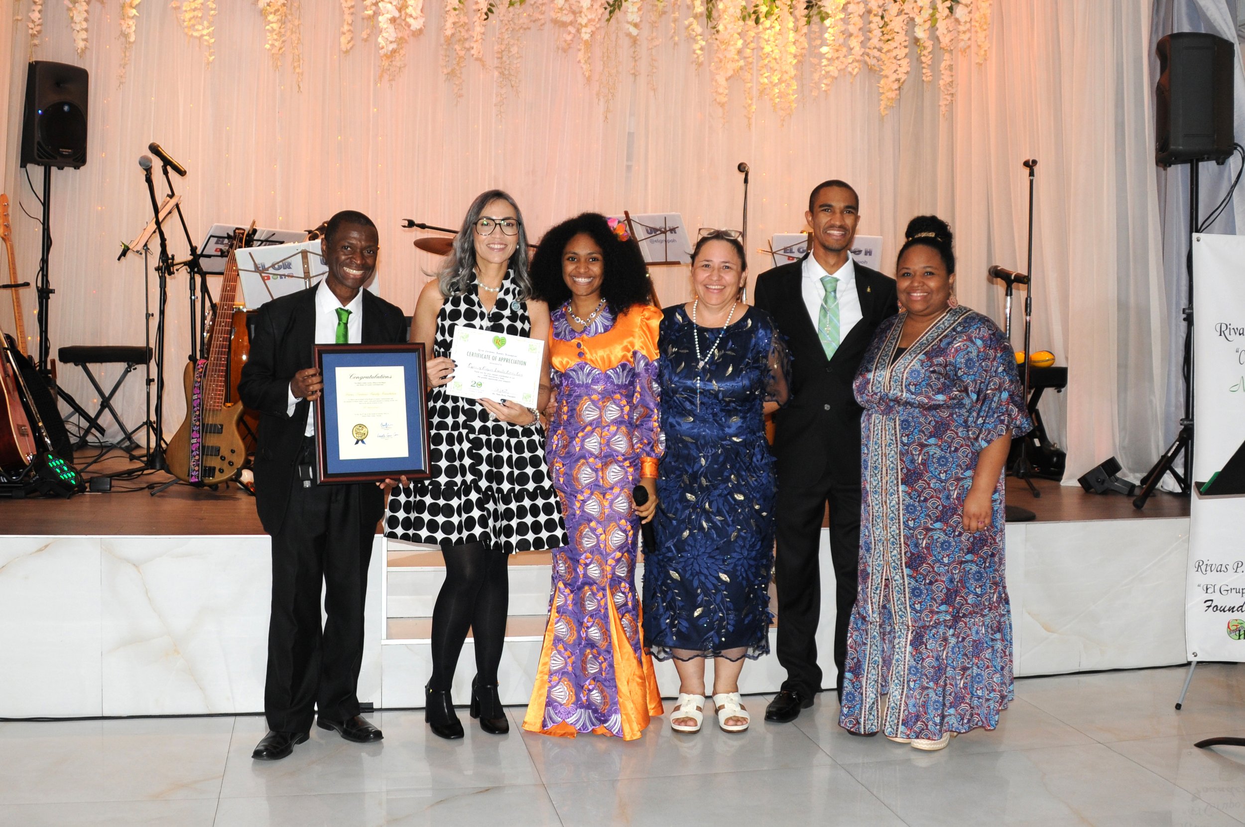 Sponsor certificate of appreciation presented to Ms. Brenda Lampon from the Office of Miami-Dade County Mayor Daniella Levine Cava.