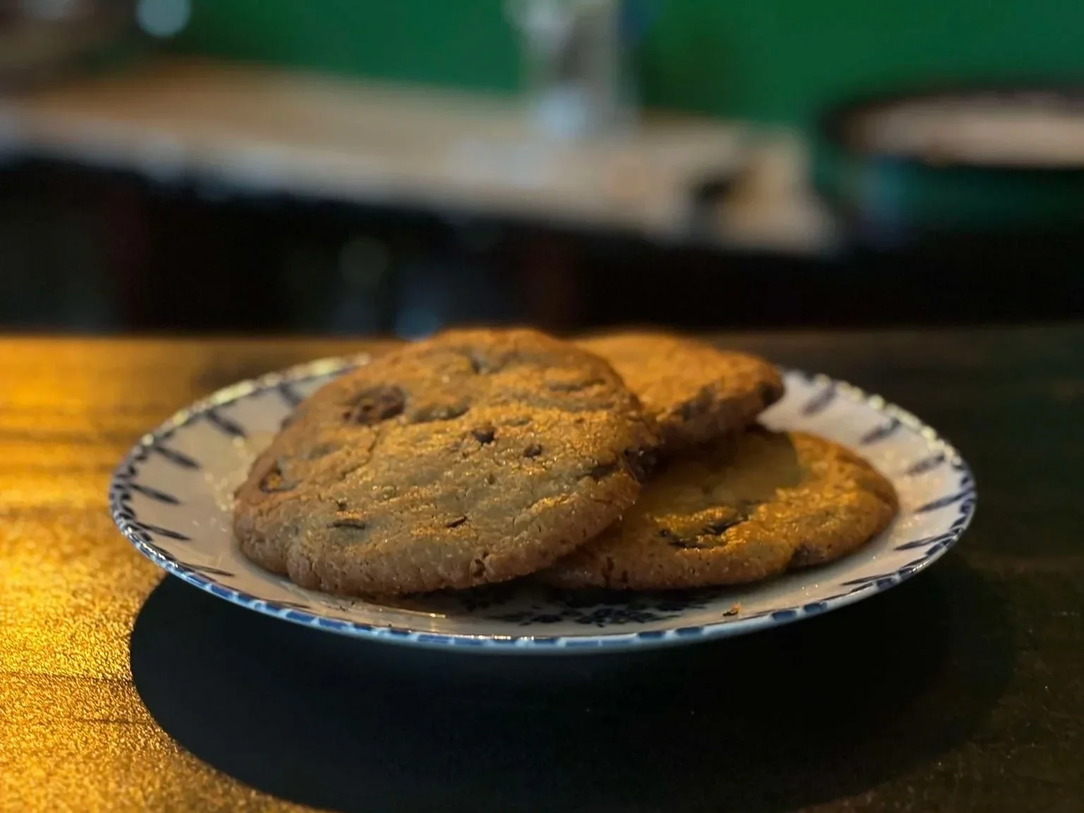 Tre cookies.