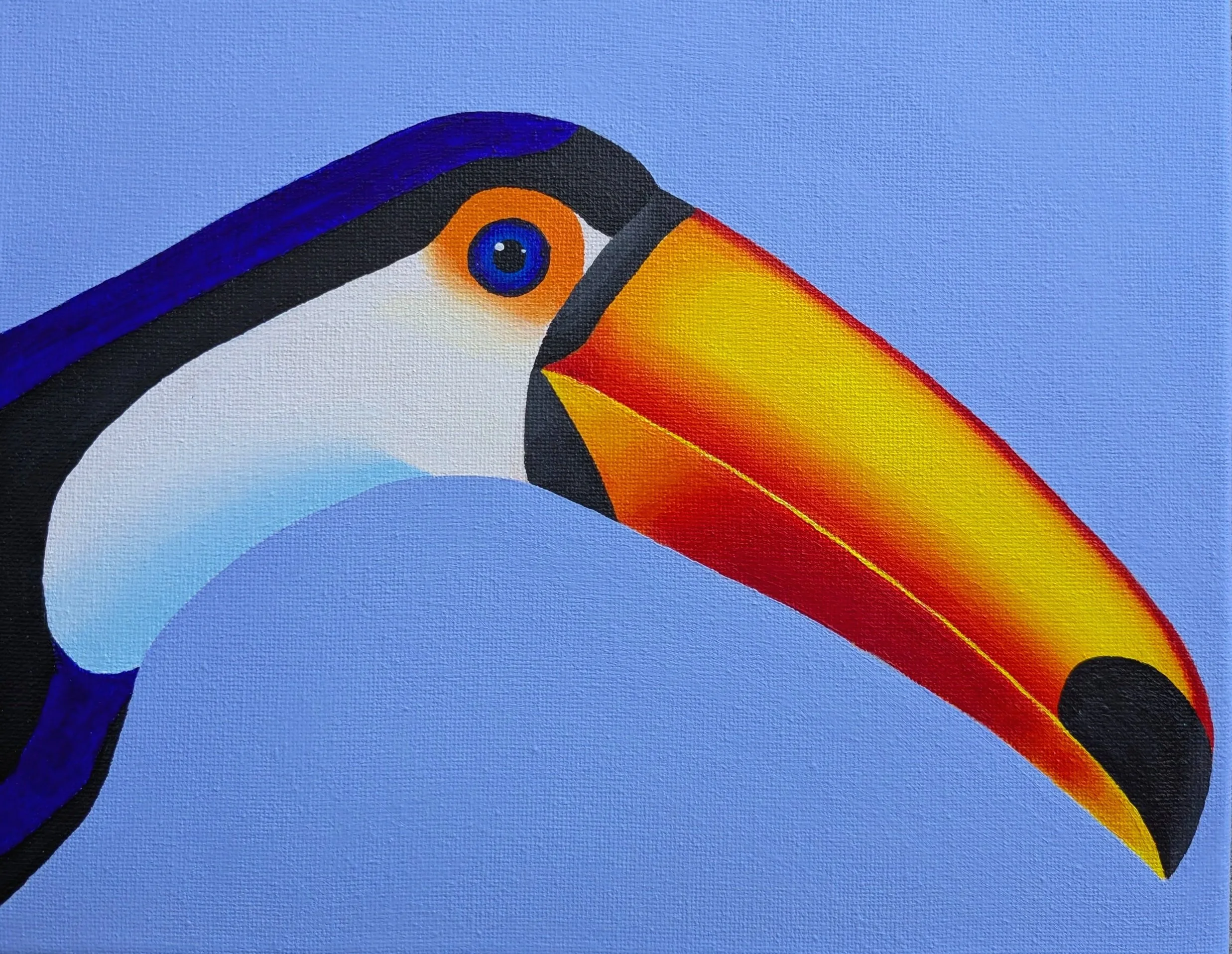 Curious Toucan
Acrylic on Canvas
8x10