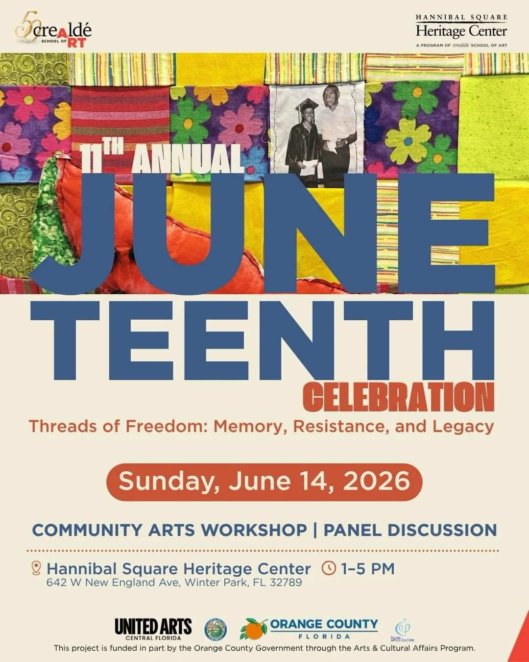 You&rsquo;re invited to celebrate Juneteenth in Hannibal Square.🎉🎊

Join the @hannibalsquareheritagecenter for an afternoon of creativity, conversation, and community during its 11th Annual Juneteenth Celebration: Threads of Freedom: Memory, Resist