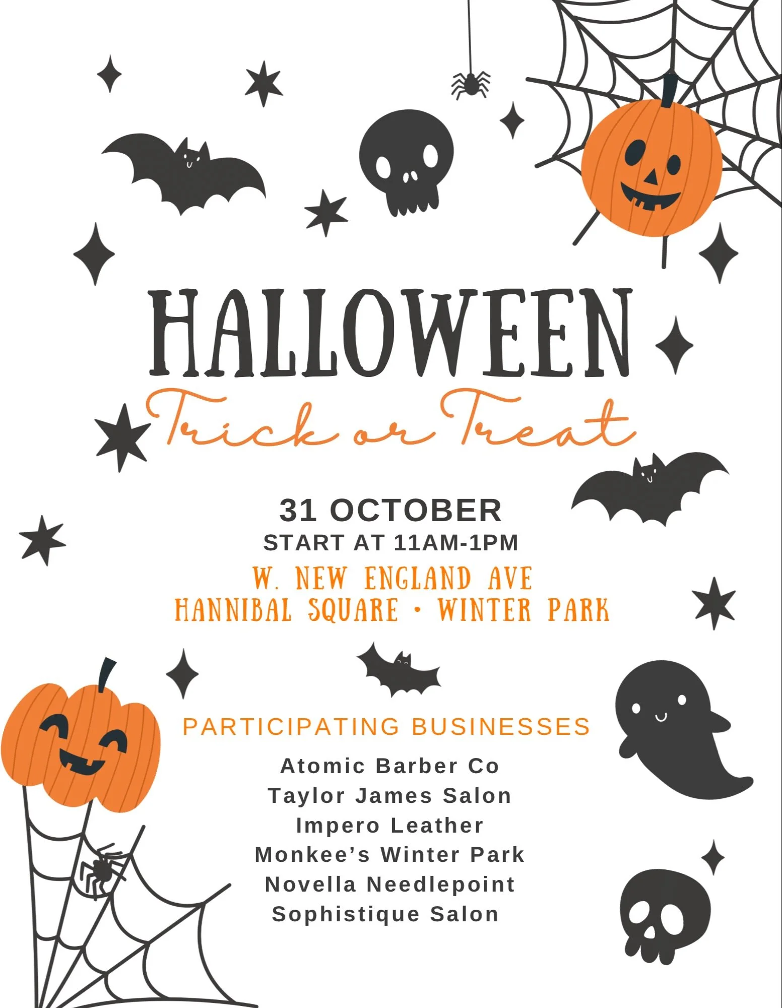A little Halloween magic is coming to Hannibal Square! 🎃✨

We&rsquo;re bringing our neighbors together for a fun morning of costumes, candy, and community!

Bring the kiddos, dress up in your favorite costumes, and make your way through the Square f