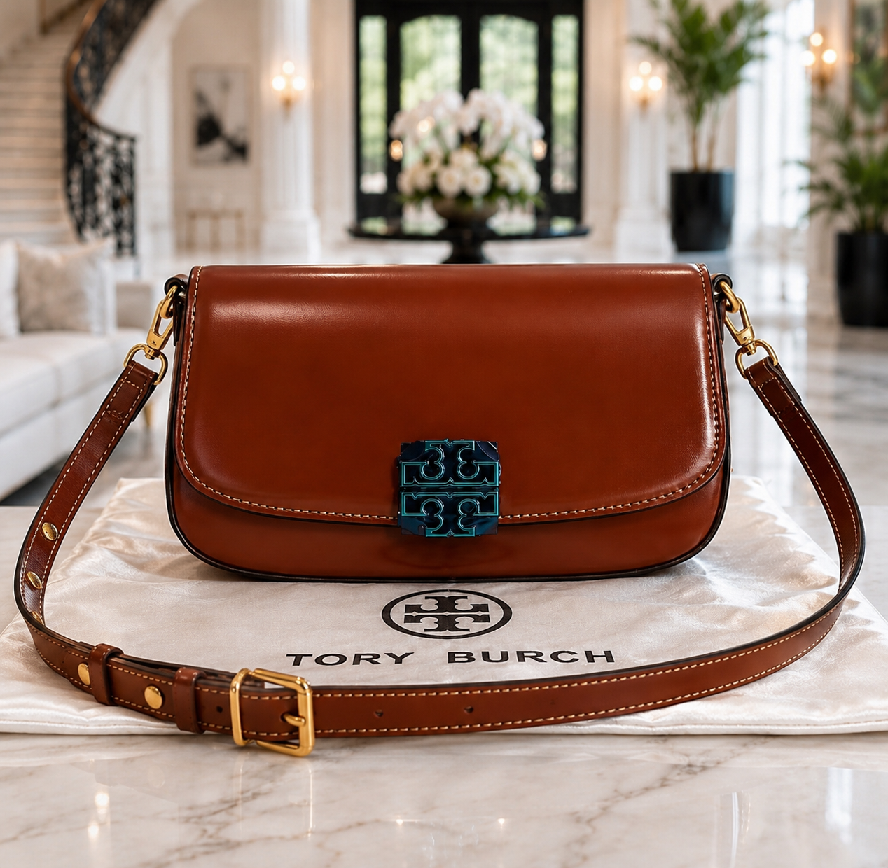 Tory Burch Cross Body  (with two straps)