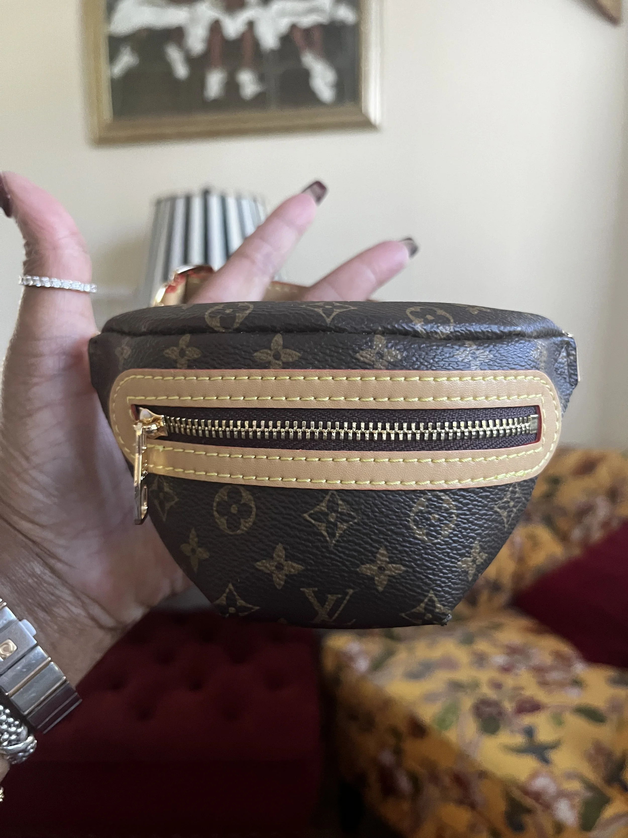 Micro Mini  Wearable Monogrammed Bum Bag