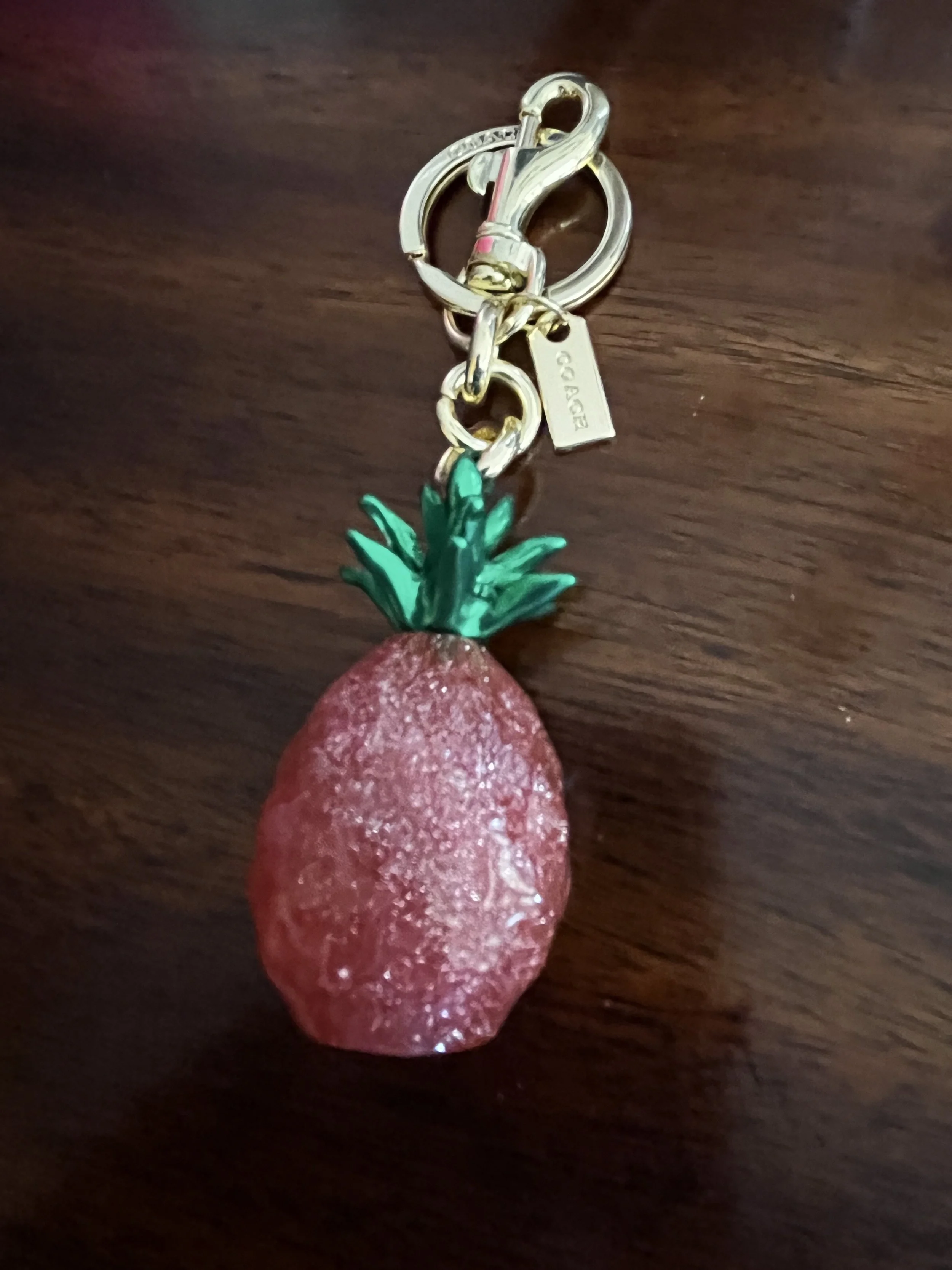 COACH PINK PINNAPLE