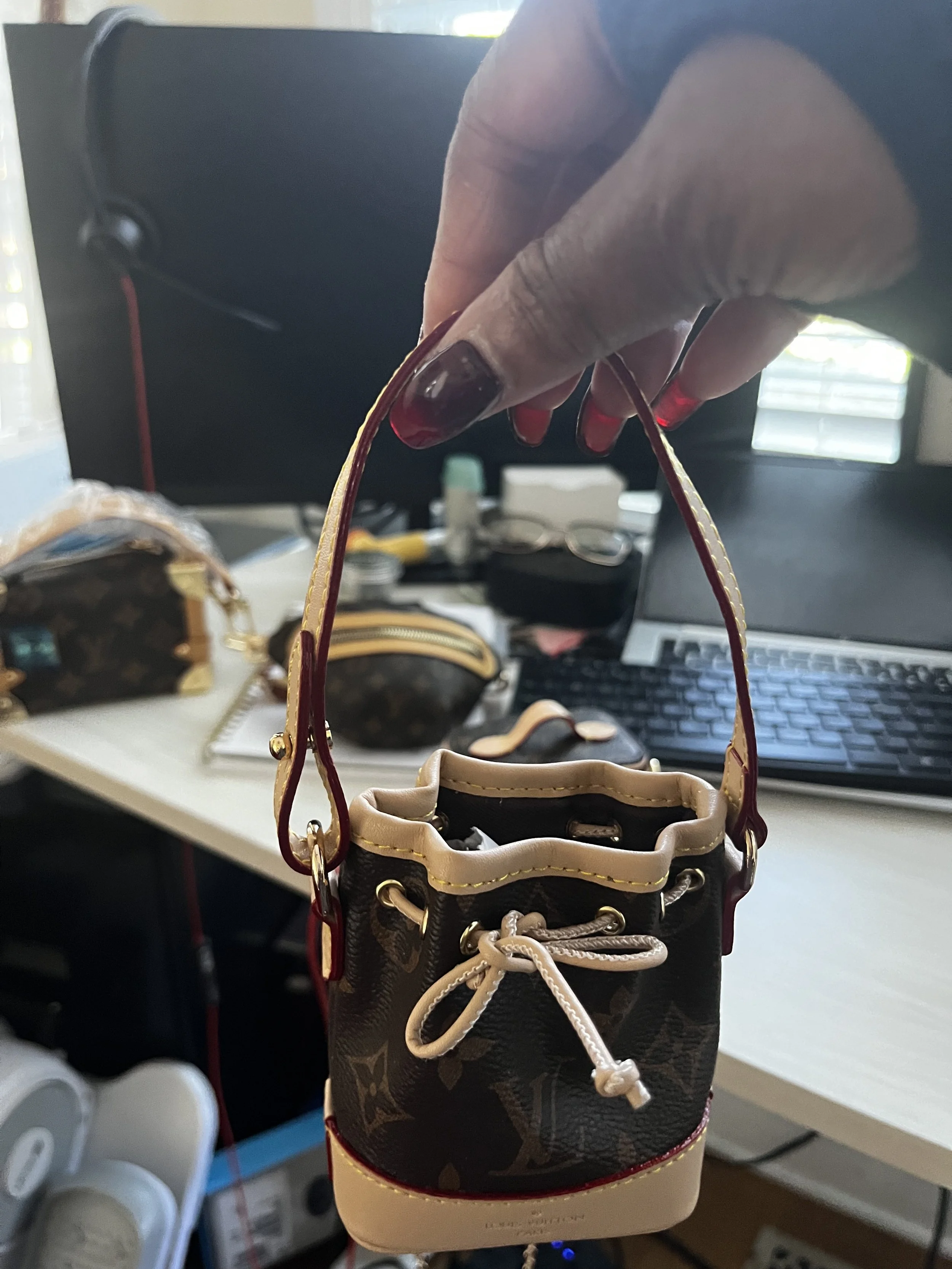 LV  Micro Mini Bag Handbag Charm