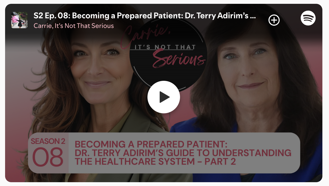 Becoming a Prepared Patient: Dr. Terry Adirim’s Guide to Understanding the Healthcare System (Part 2)