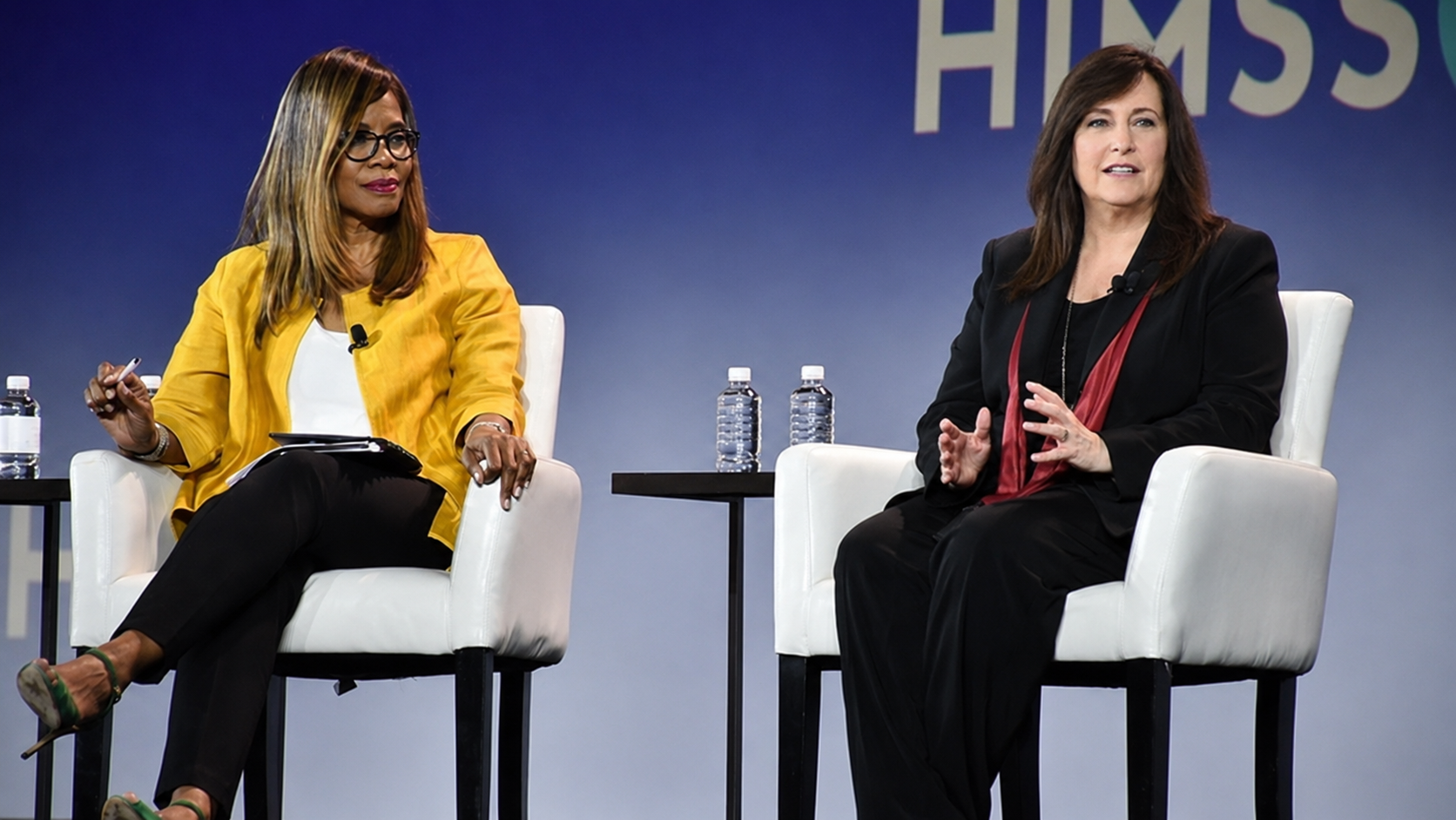 Terry Adirim, MD participating in panel discussion at the HIMMS Conference