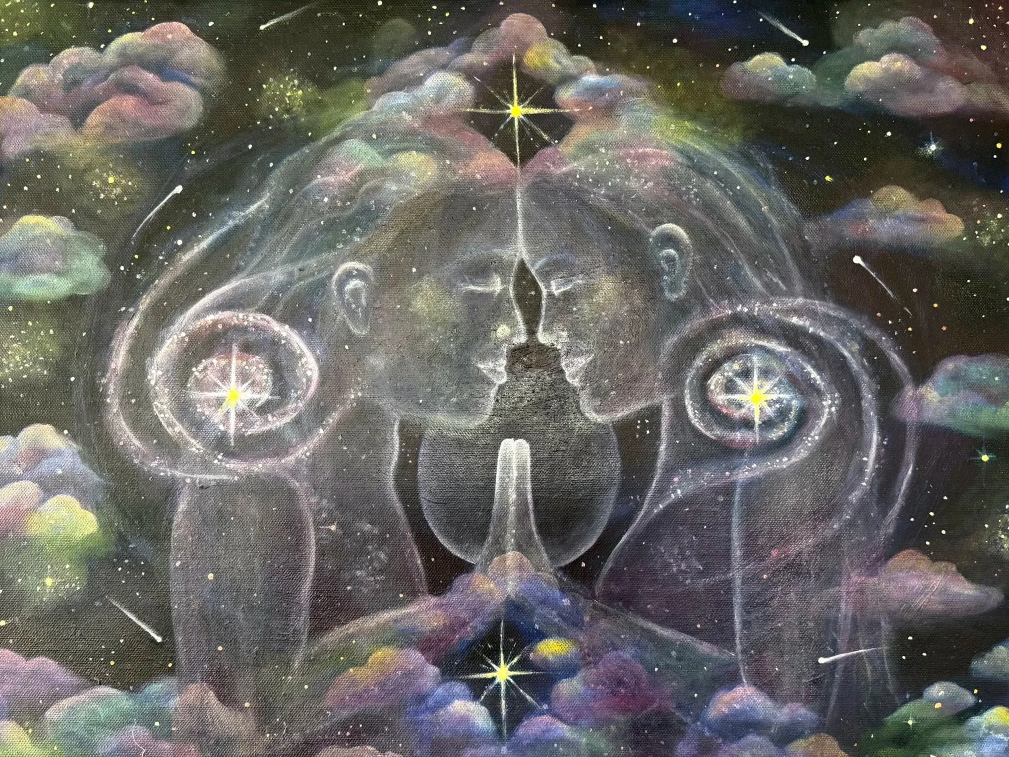 Star Bound Lovers | Original Painting