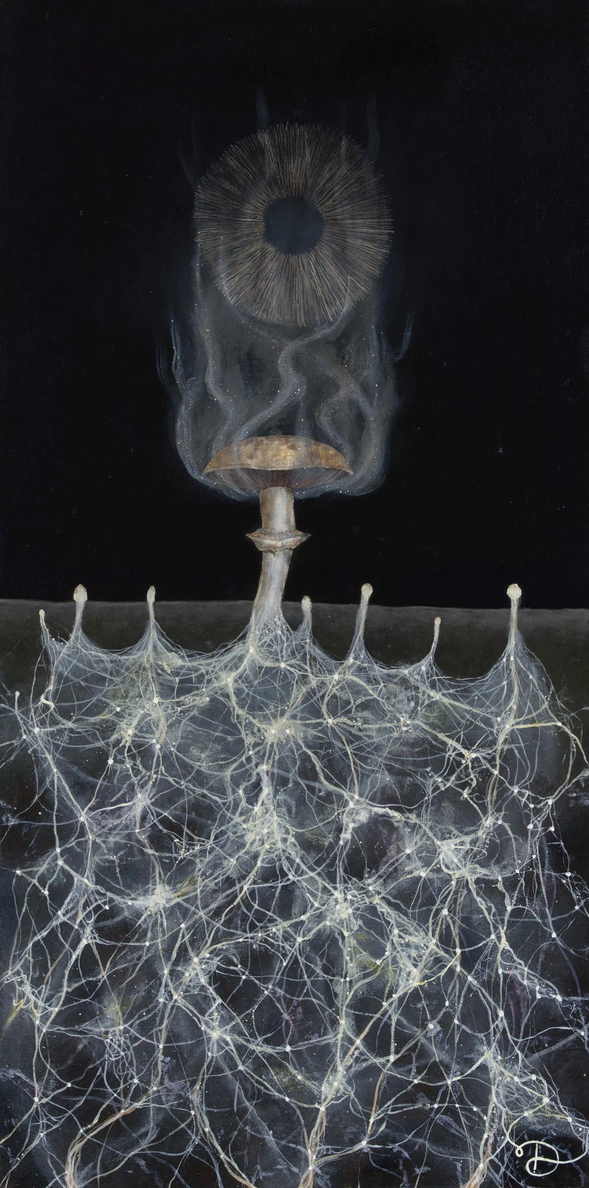 Spore Rain | Original Painting