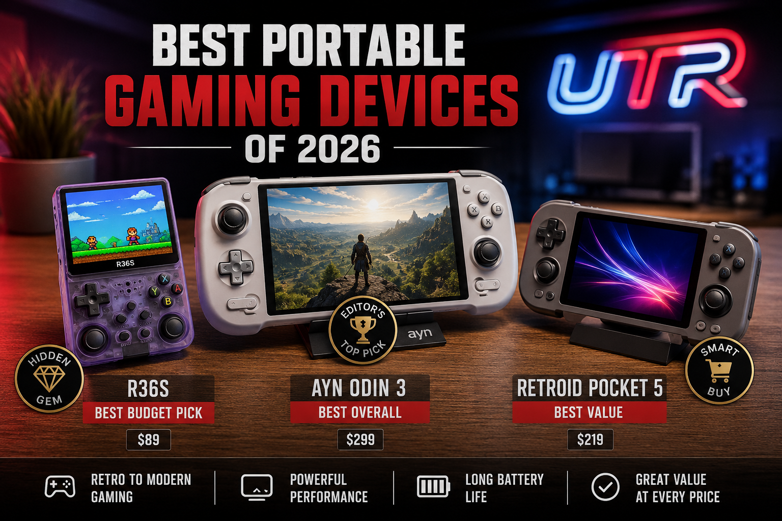 Best Retro Handhelds of 2026: Top Portable Gaming Devices Compared and Buying Guide