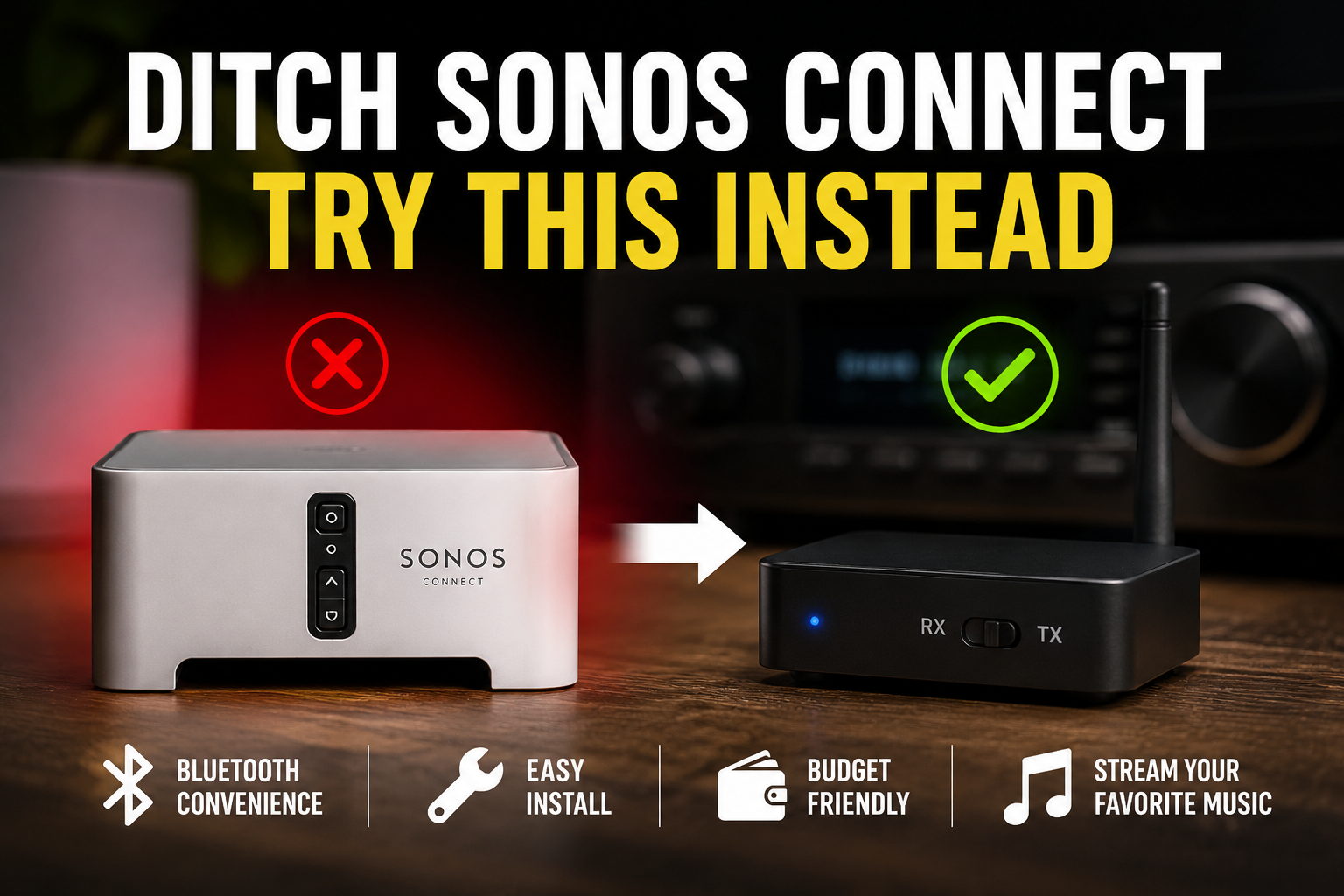 Ditching Sonos Connect for Bluetooth: The Upgrade I've Been Installing