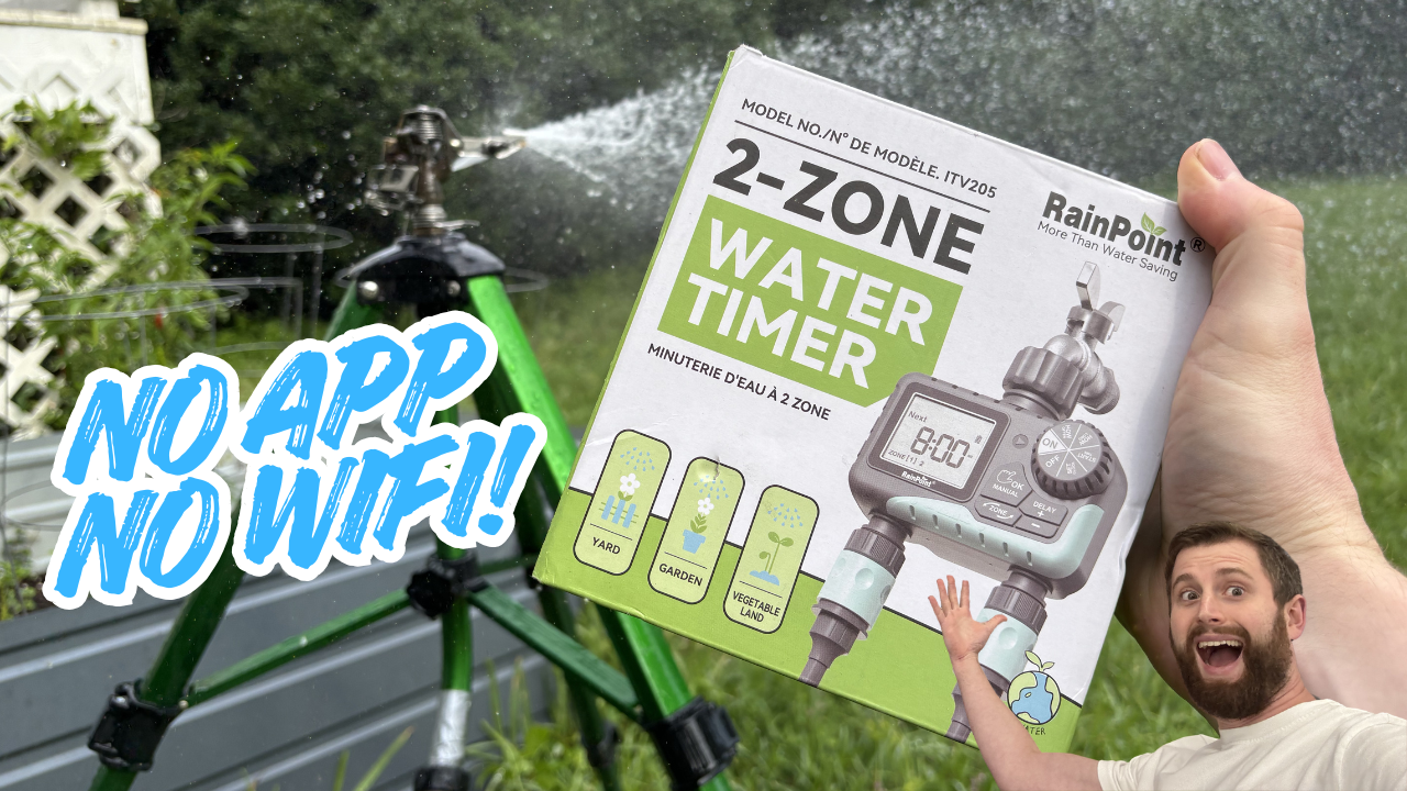 RainPoint 2-Zone Water Timer (ITV205) Review: The Best Timer Doesn't Need an App