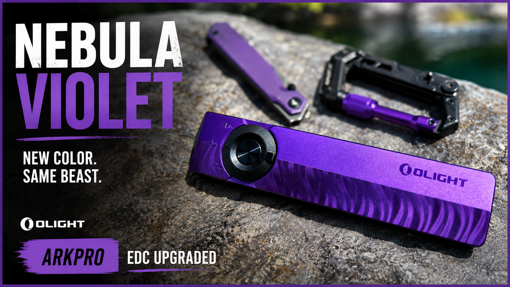 Olight ArkPro Nebula Violet Edition Review: The Most Beautiful ArkPro Yet