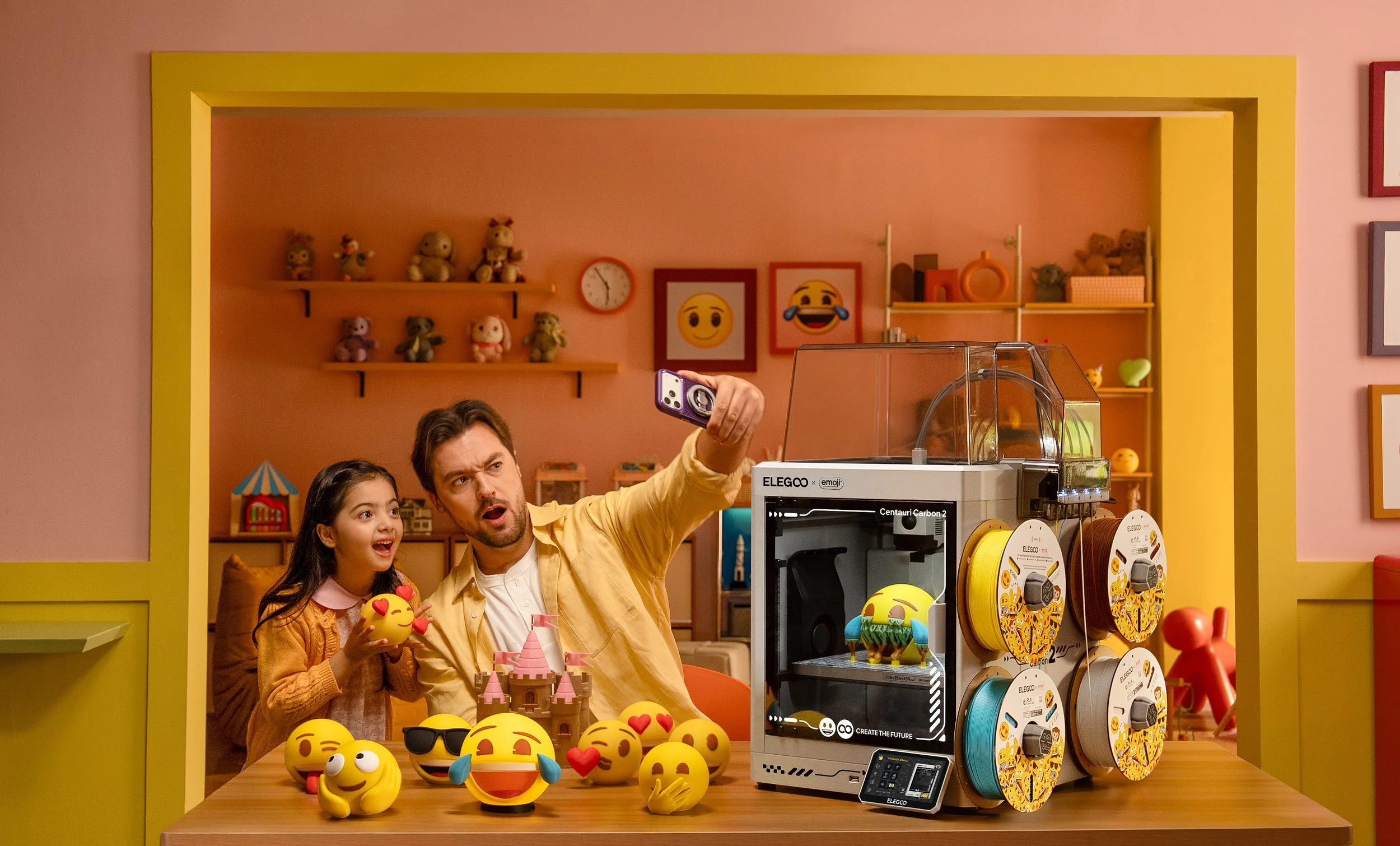ELEGOO's New Emoji 3D Printer Is Unlike Anything We've Seen Before