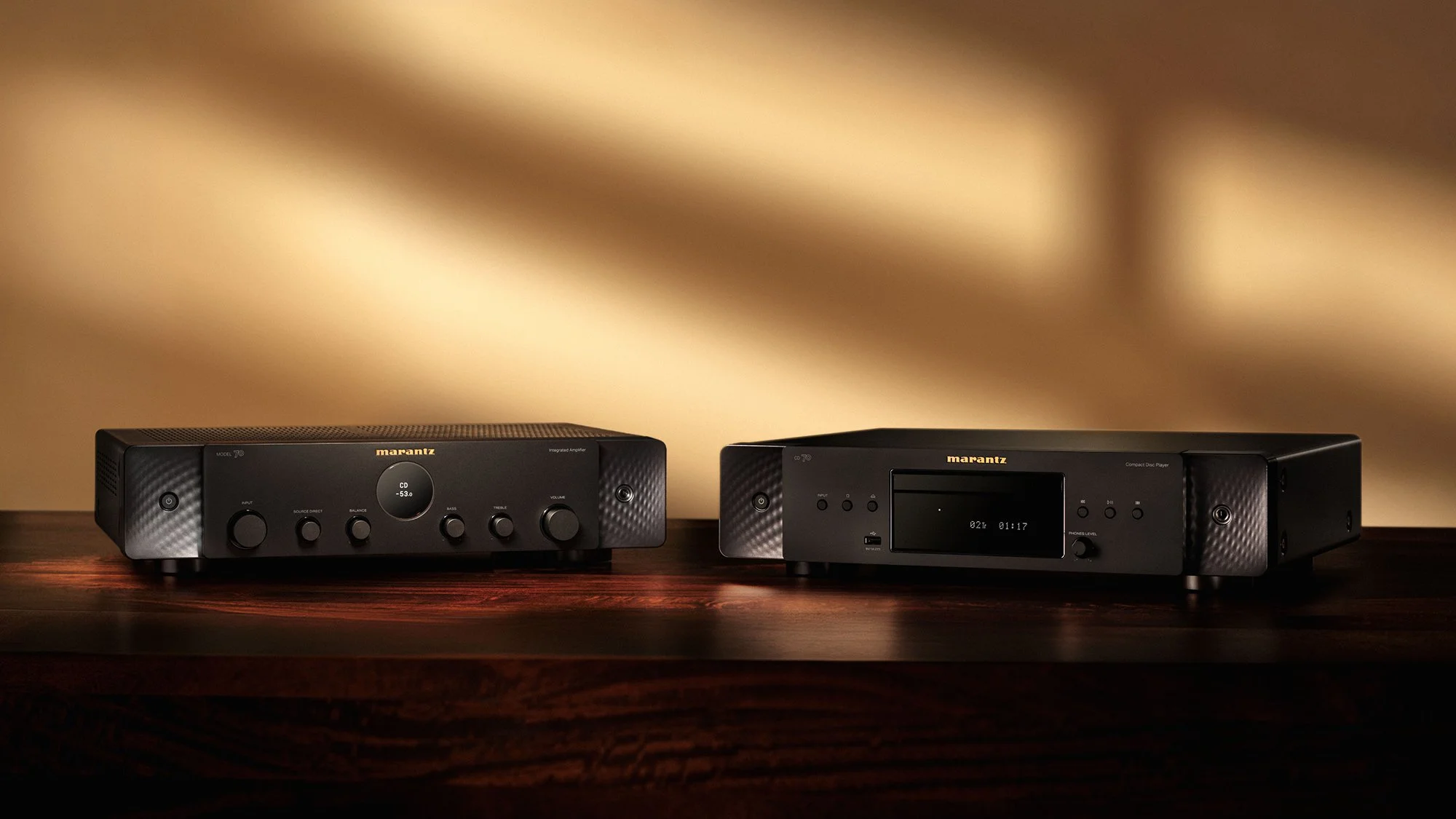 Marantz Unveils the MODEL 70 Amplifier and CD 70 CD Player