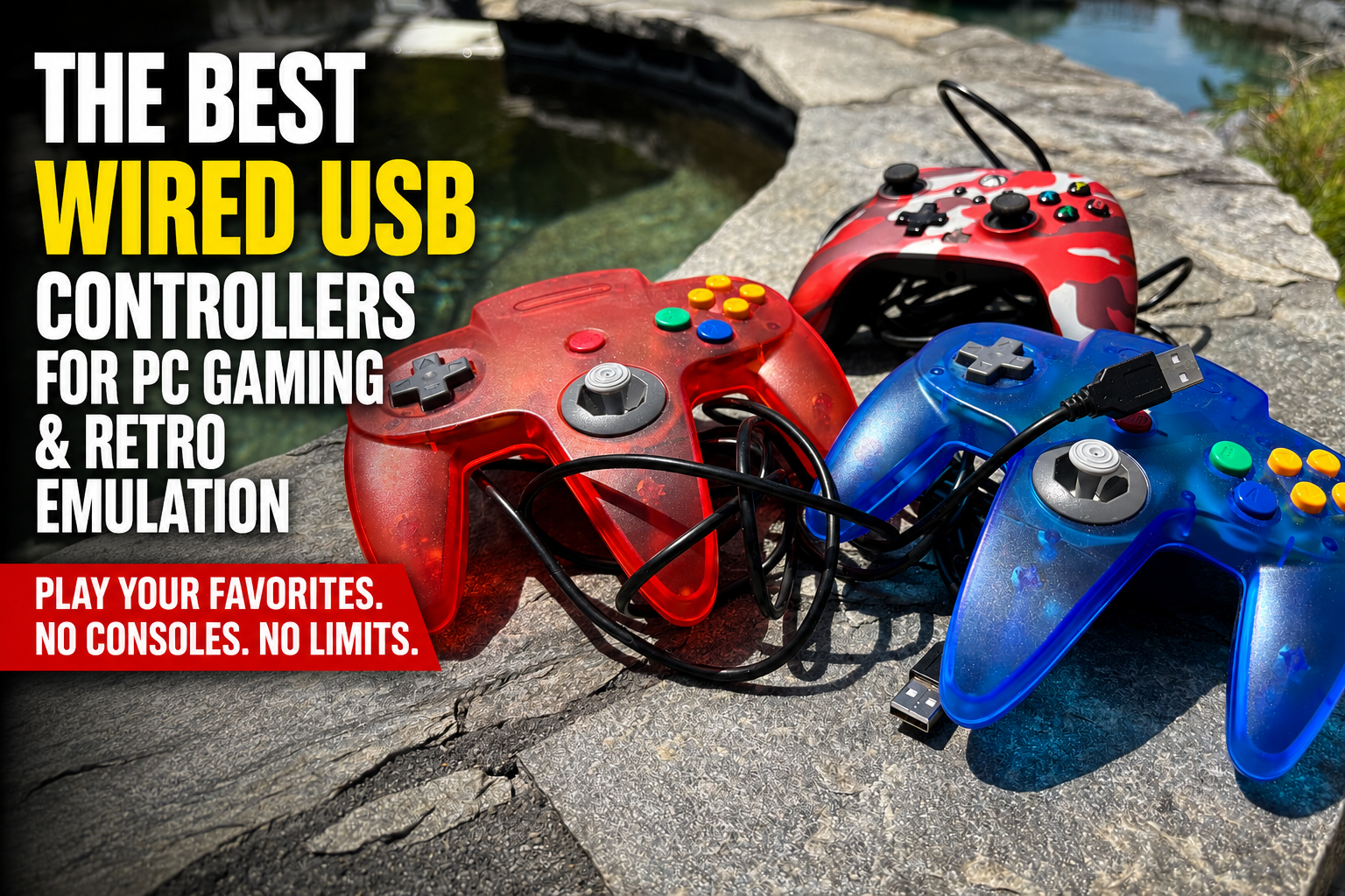 The Best USB Controllers for PC Gaming and Retro Emulation