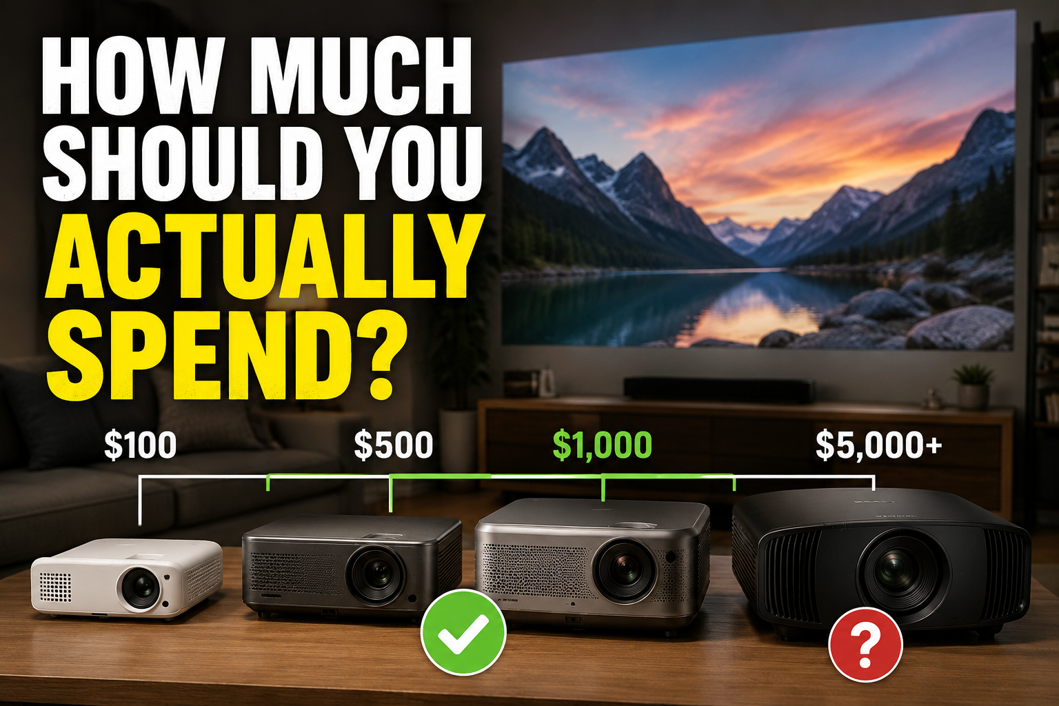How Much Should You Actually Spend on a Projector? The Truth About Budget vs. Premium Models