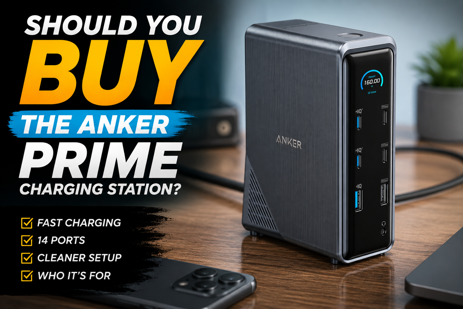 Should You Buy the Anker Prime Charging Station? Here's Who It's Actually For