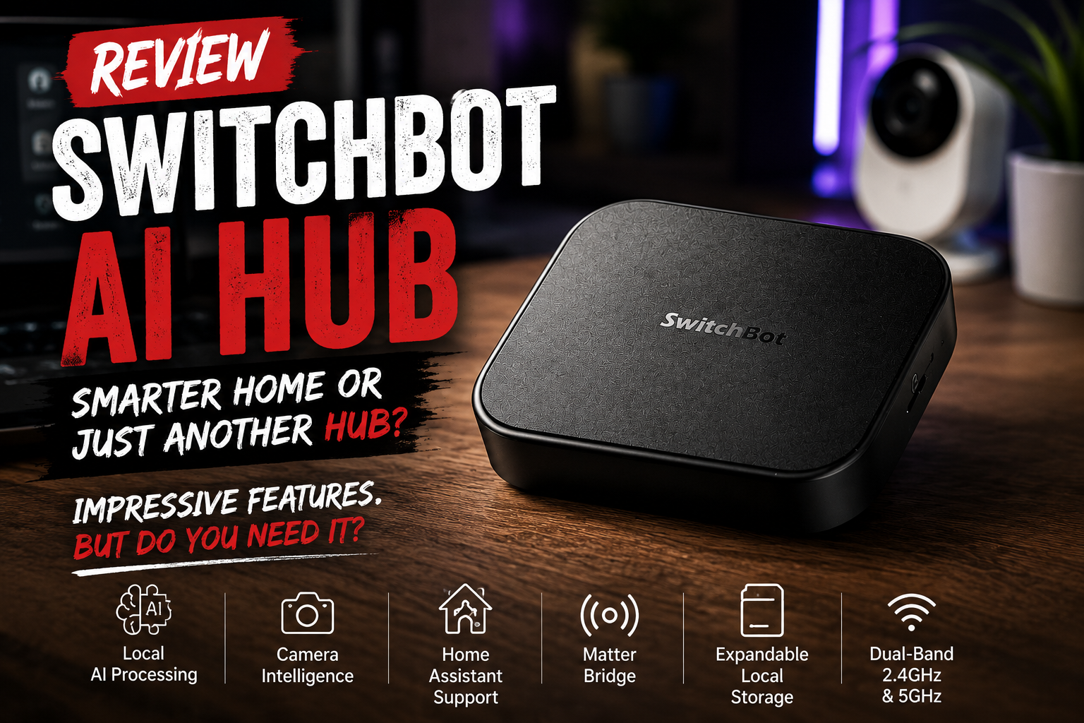 SwitchBot AI Hub Review: AI Is Smart. The Hub? I'm Not So Sure.