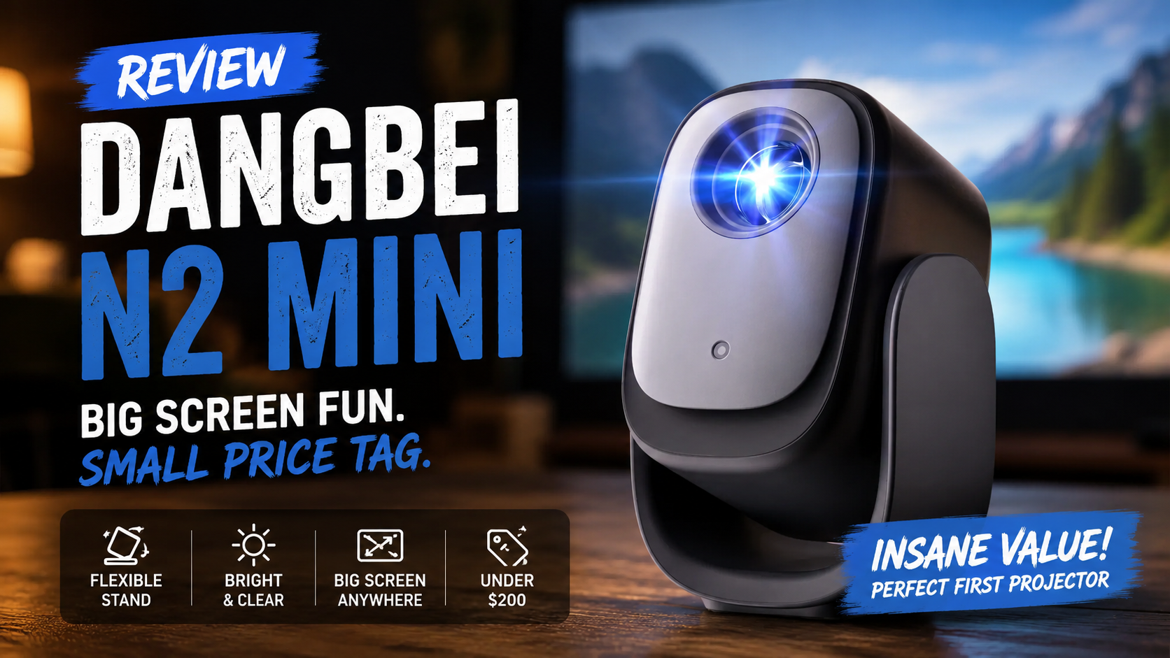 Dangbei N2 Mini Review: Is This the Best Portable Projector Under $200?